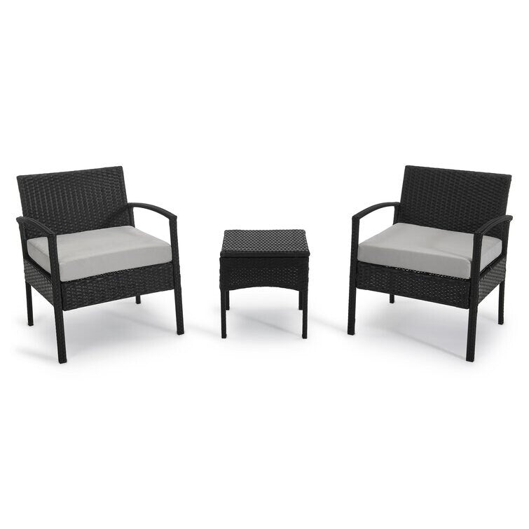 2 - Person Outdoor Seating Group with Cushions
