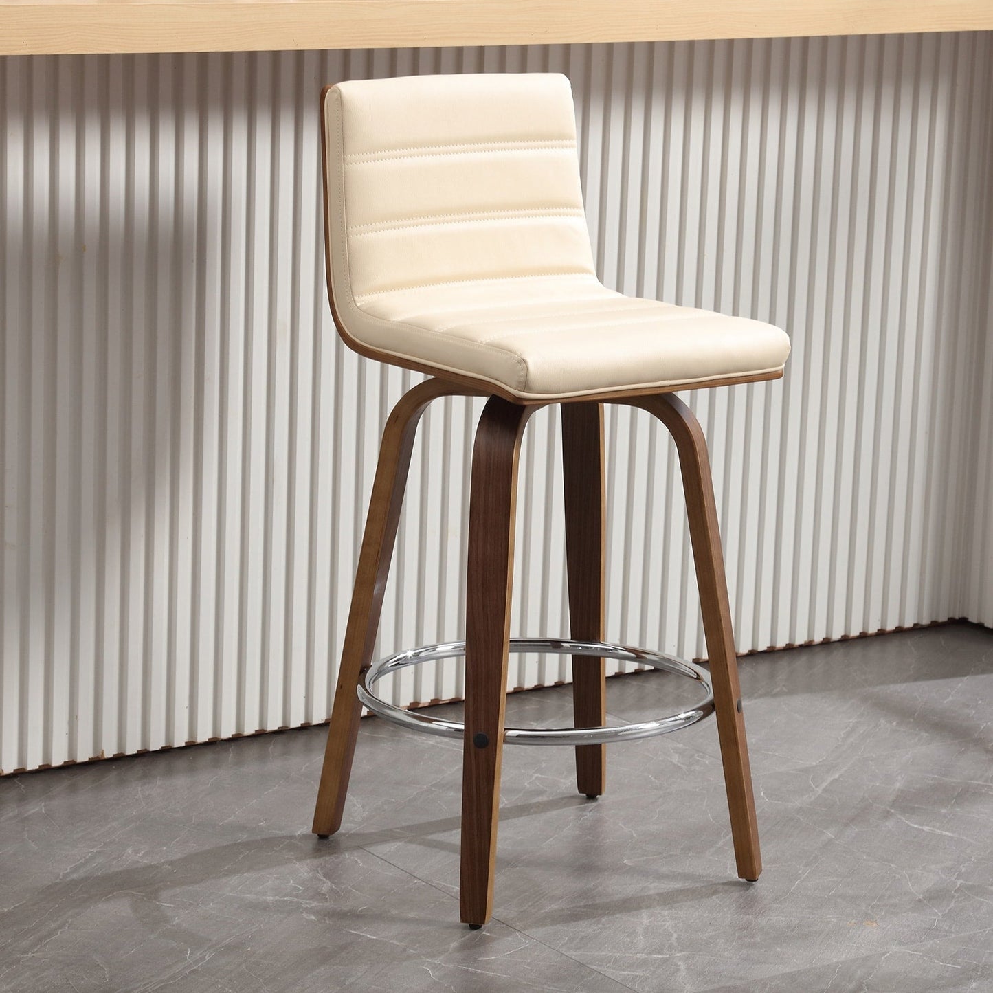 26/29 Faux Leather Swivel Bar/Counter Stools, Set of 2/3
