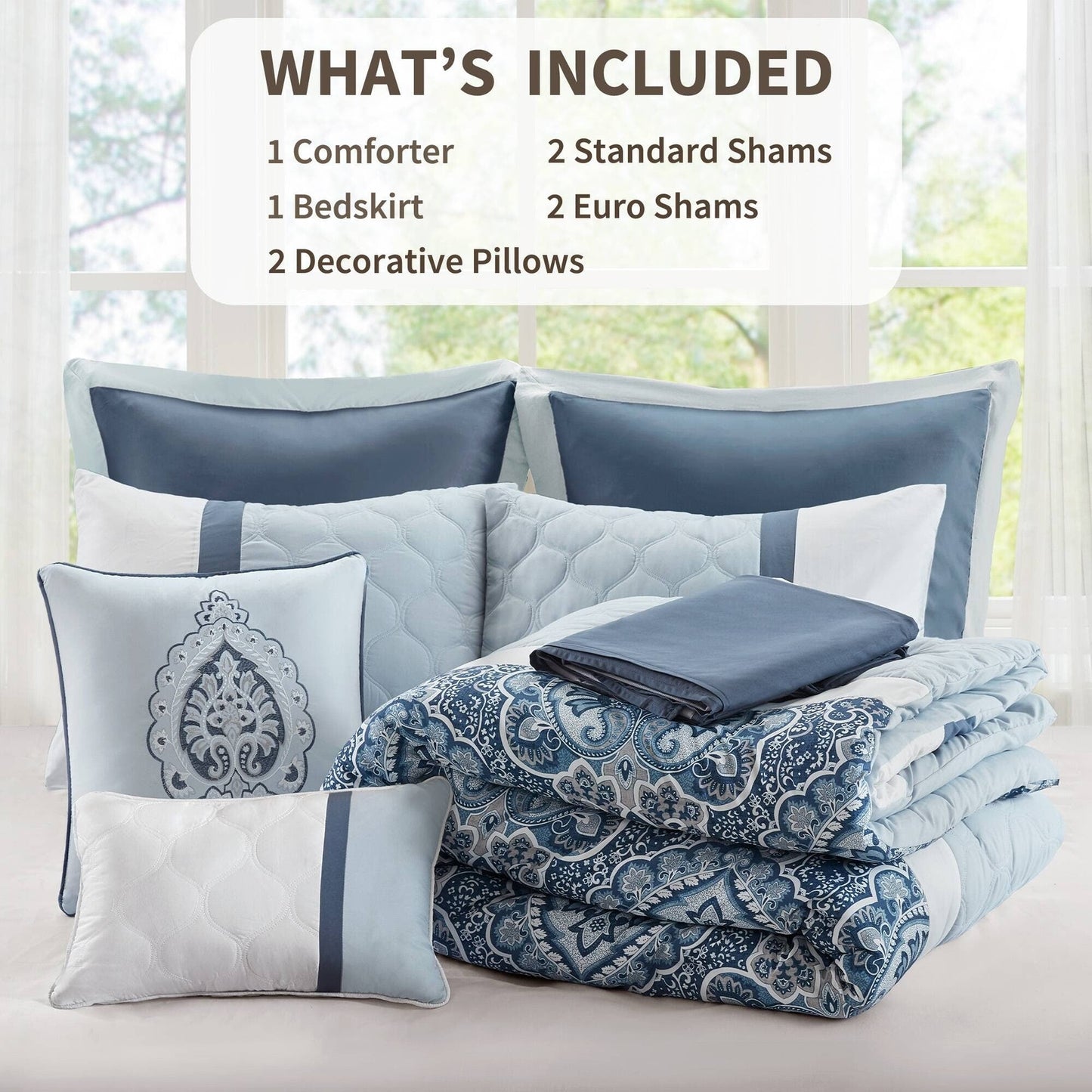 510 Design Josefina 8 Piece Comforter Set