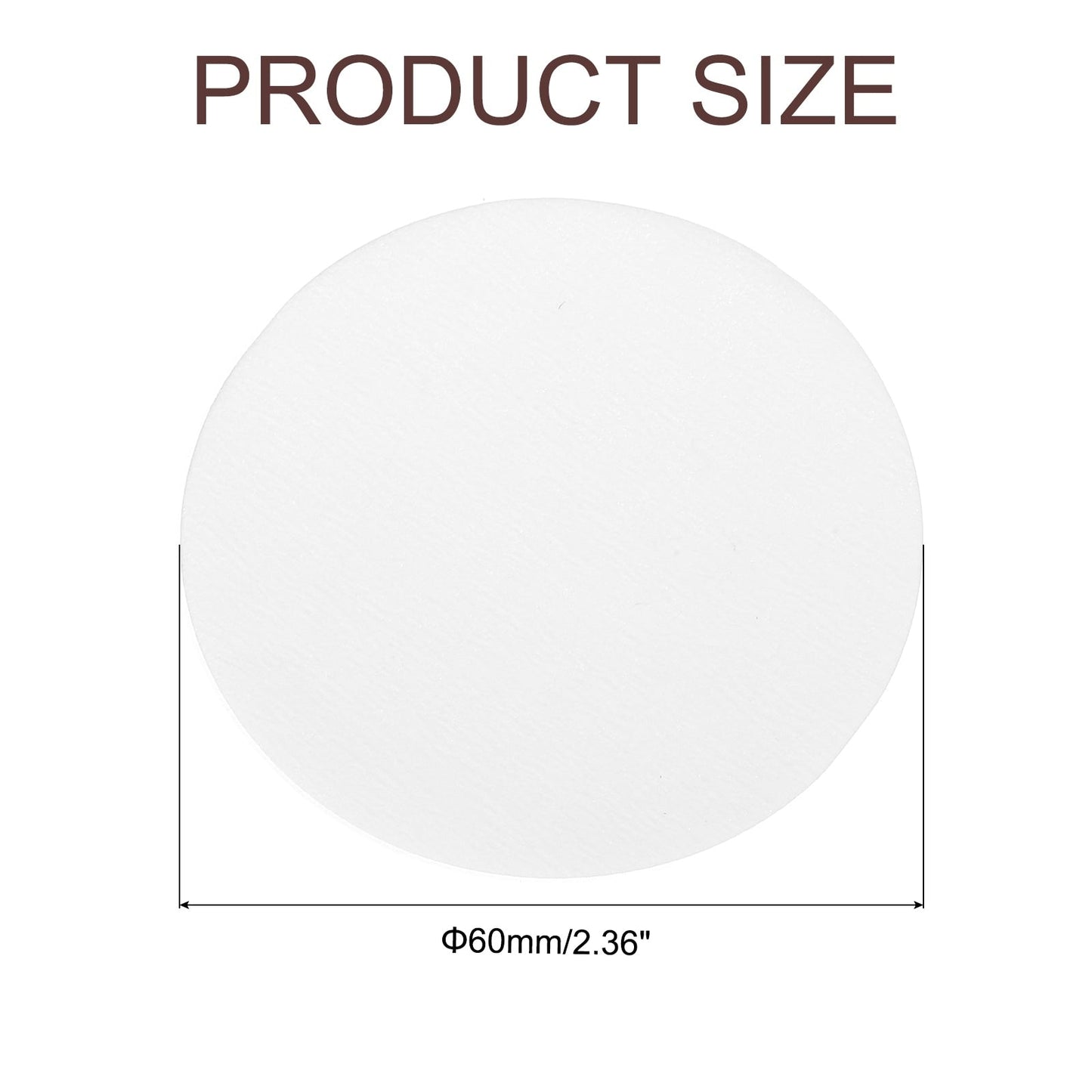 600Pcs Coffee Filters, Disposable Round Paper Filter for Home Office
