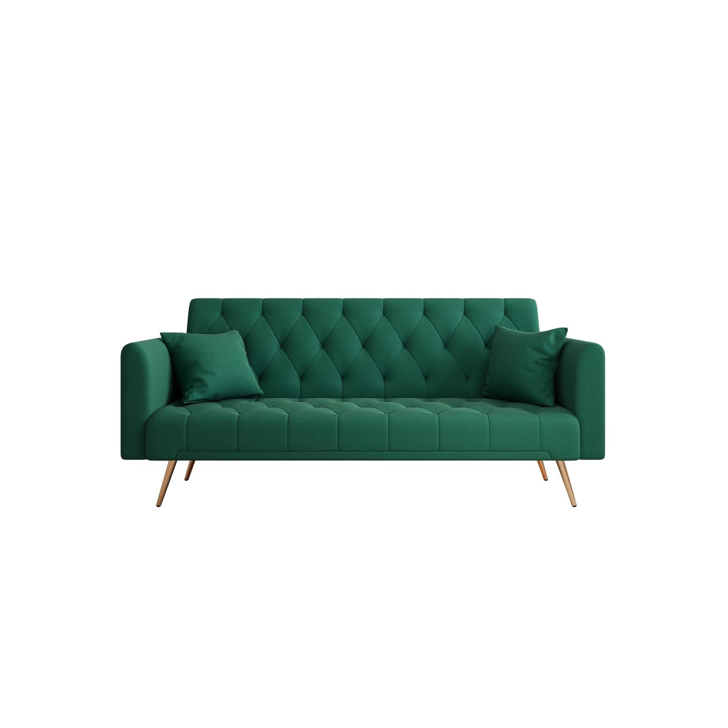 Upholstered Convertible Double Folding Sofa Bed - 19.00 x 71.00 x 30.00