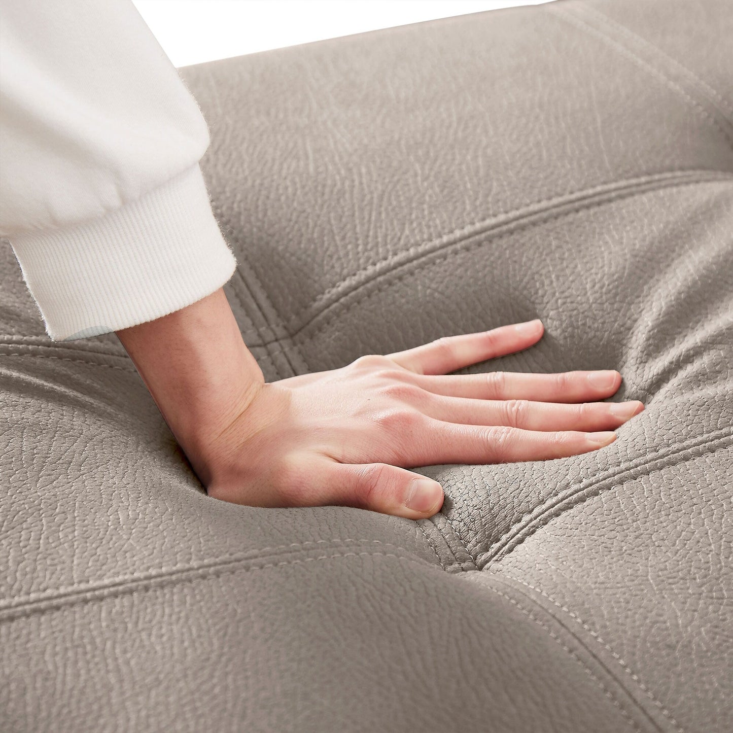 96 Wide Sleeper Sofa Chaise Reversible with Pull-Out Bed