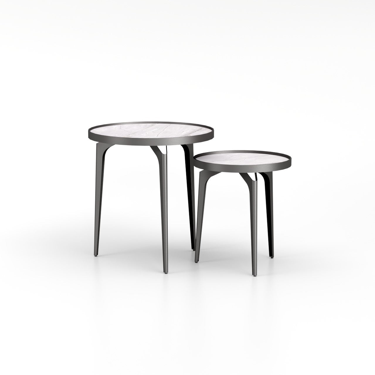 Petite table d'appoint ronde Drayton