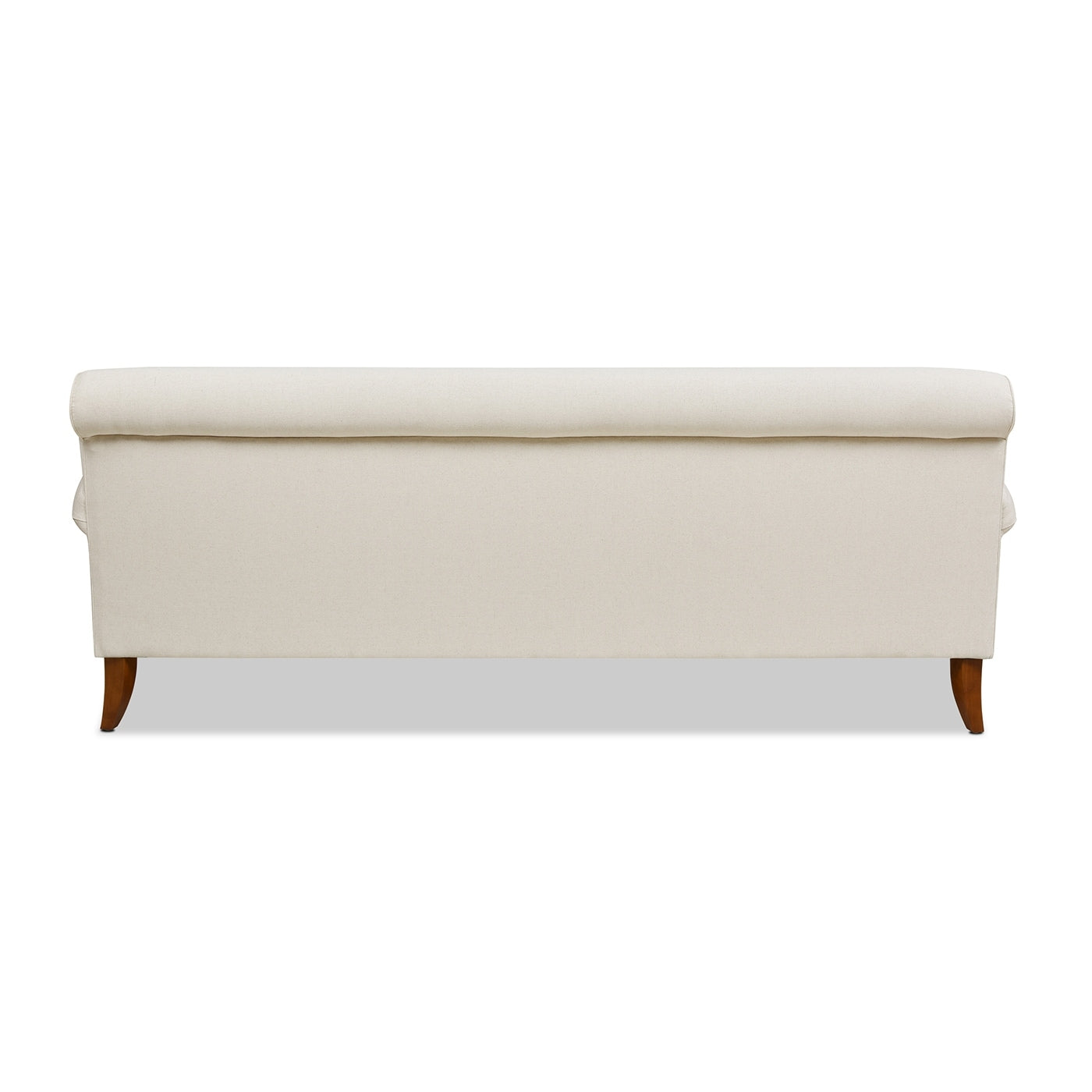 Alana Lawson 88 Inch Living Room Sofa â?Three Cushion Couch with Rolled Arms and Tight Back â?Minimal Assembly Required