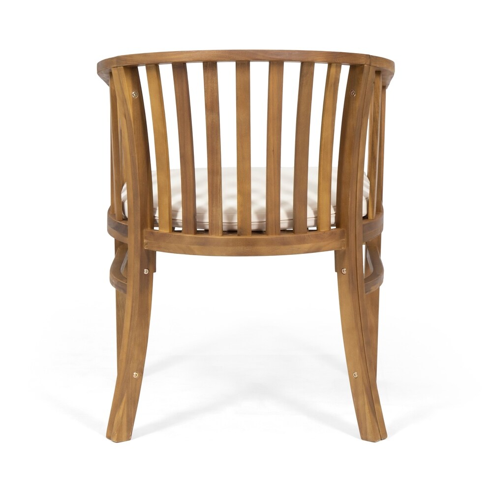Alondra Acacia Wood Dining Set by Christopher Knight Home