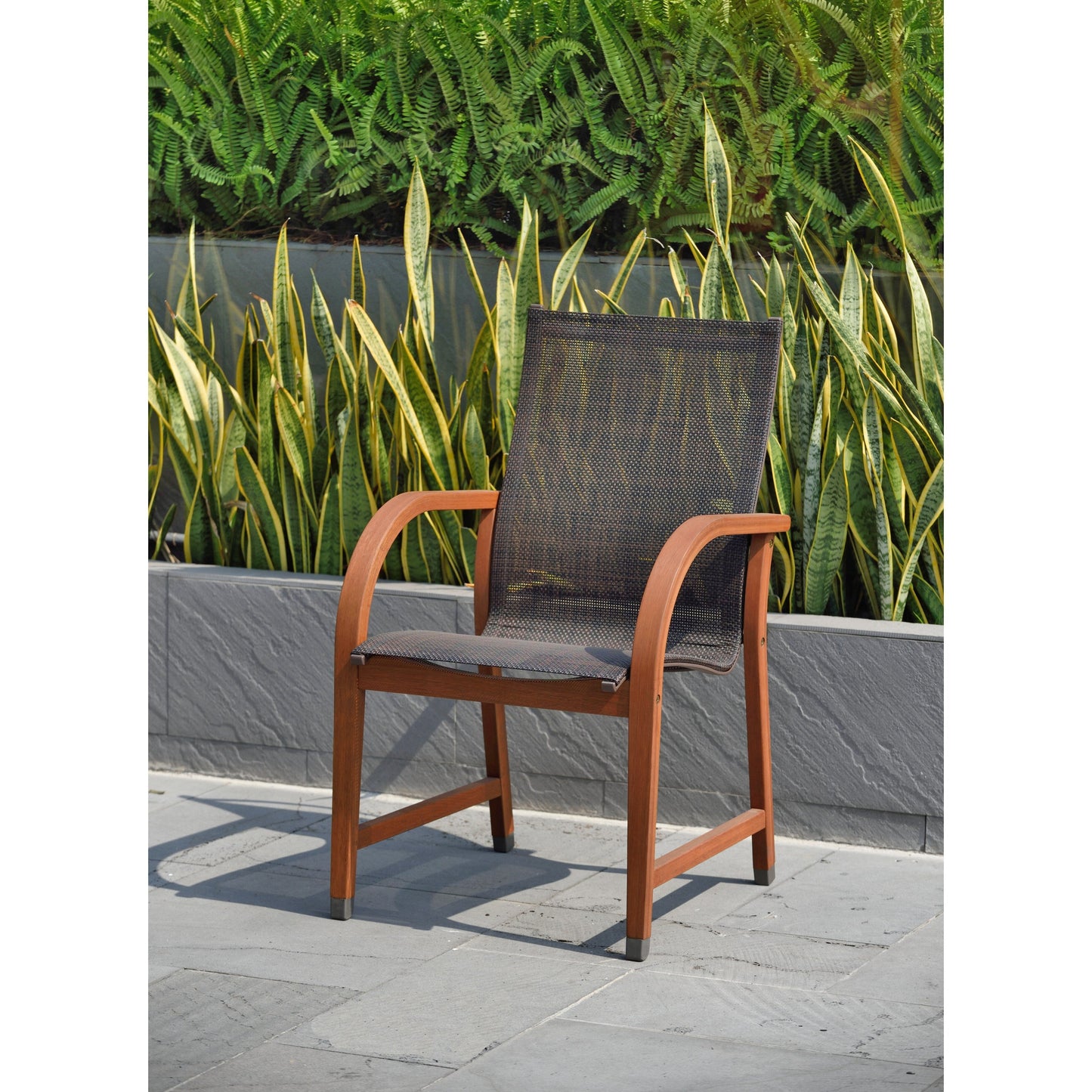 Amazonia Cosmopolitan 9 Piece FSC Wood Outdoor Patio Dining Set