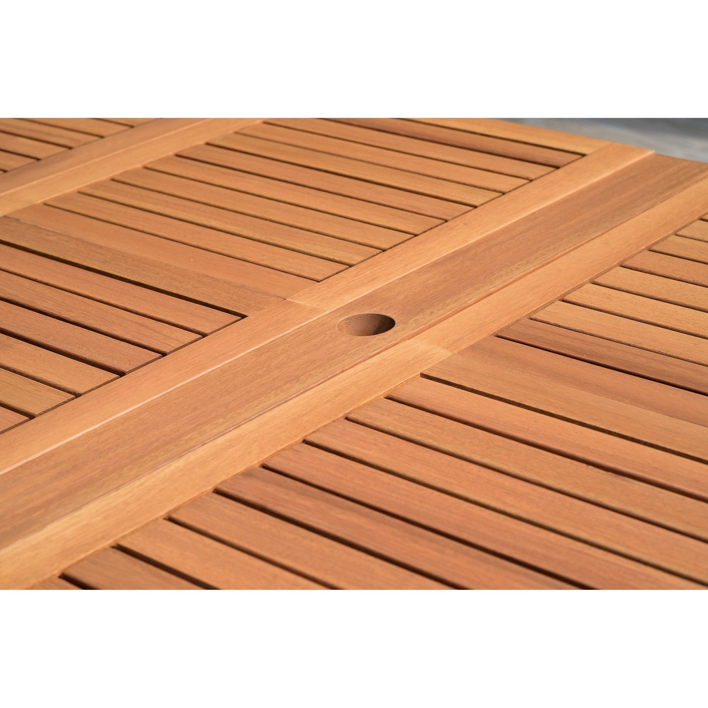Amazonia Deluxe Hawaii Wood/ Resin 9-piece Rectangular Patio Dining Set