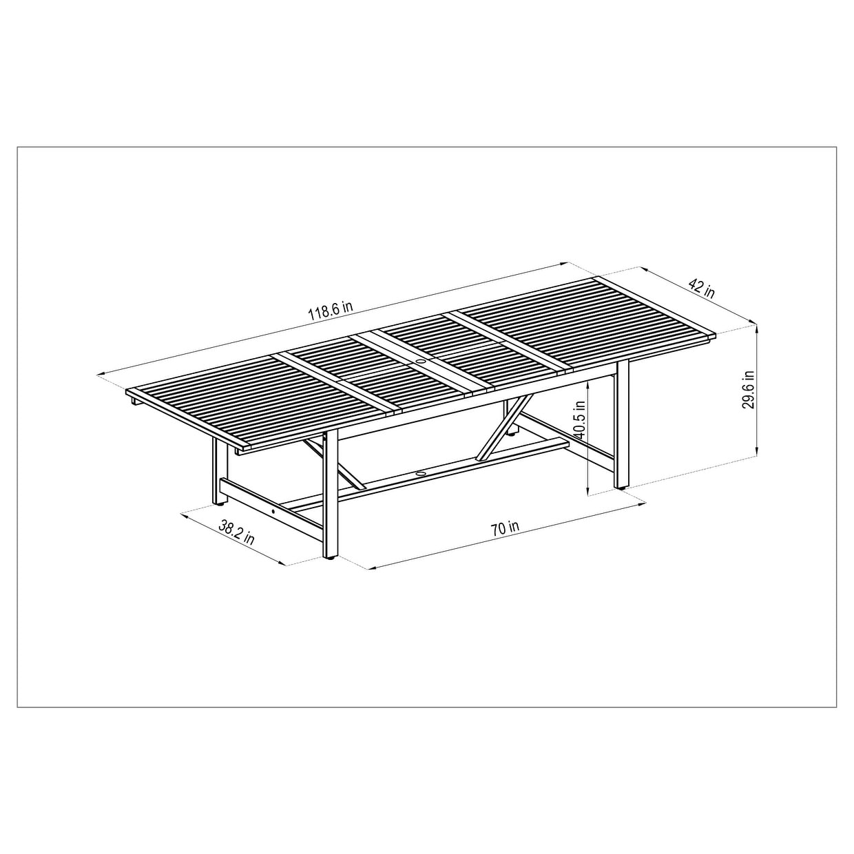 Amazonia Deluxe Hawaii Wood/ Resin 9-piece Rectangular Patio Dining Set