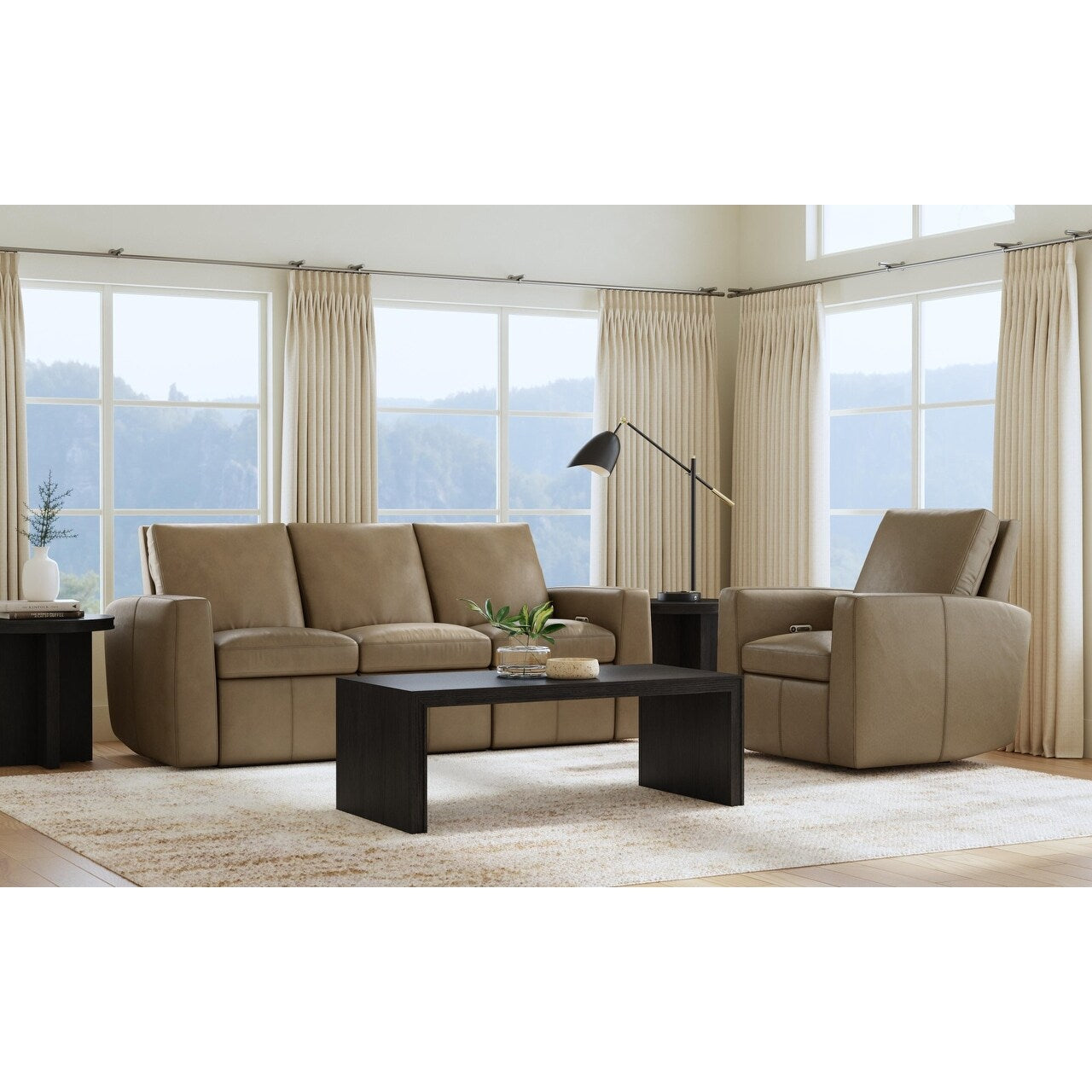 Arina Fawn Power Recliner by Flexsteel