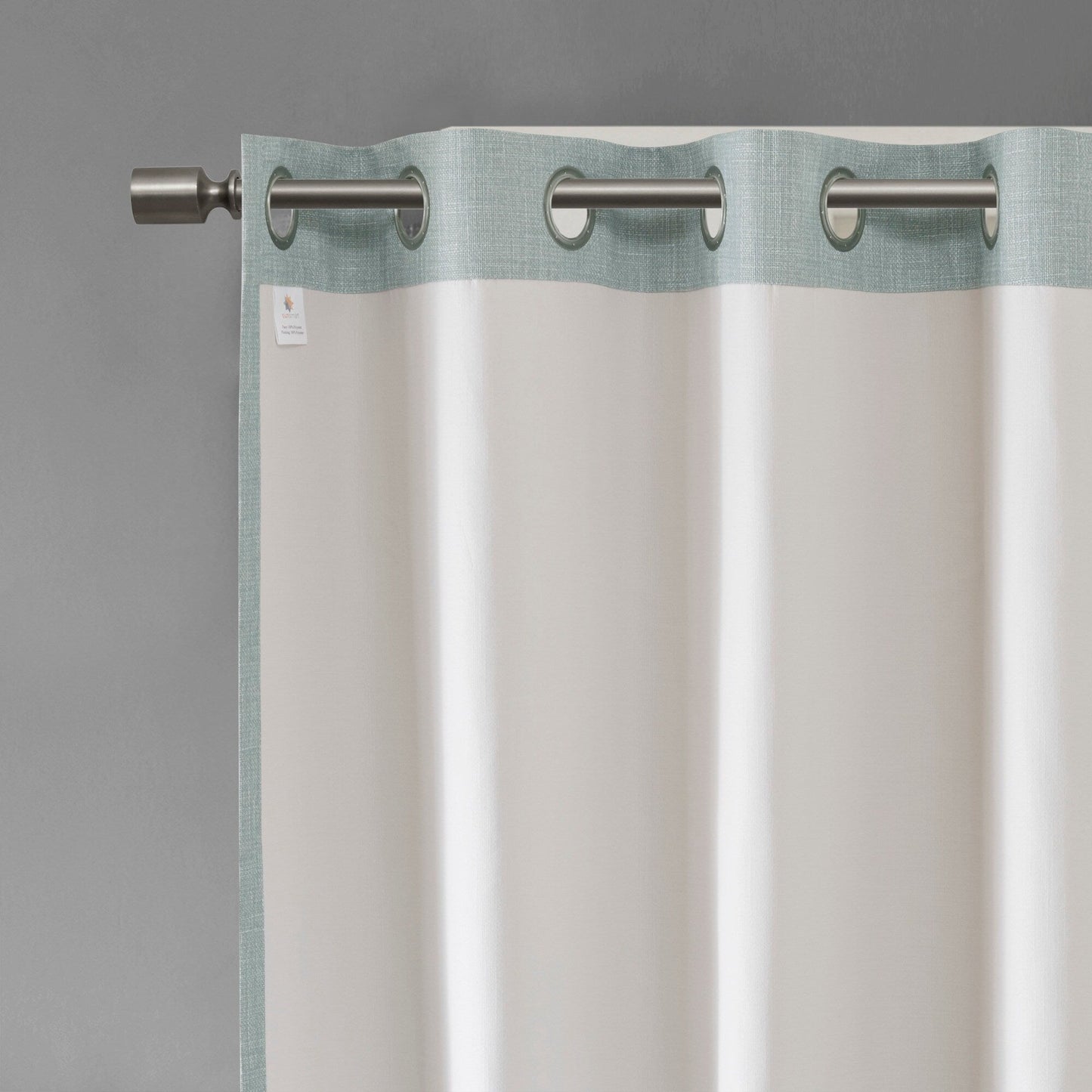 Arlie Printed Heathered Blackout Single Window Curtain Panel by SunSmart
