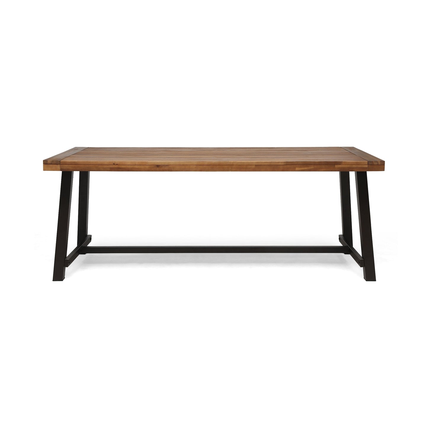 Atlantic Outdoor 8 Seater Acacia Wood Dining Set by Christopher Knight Home