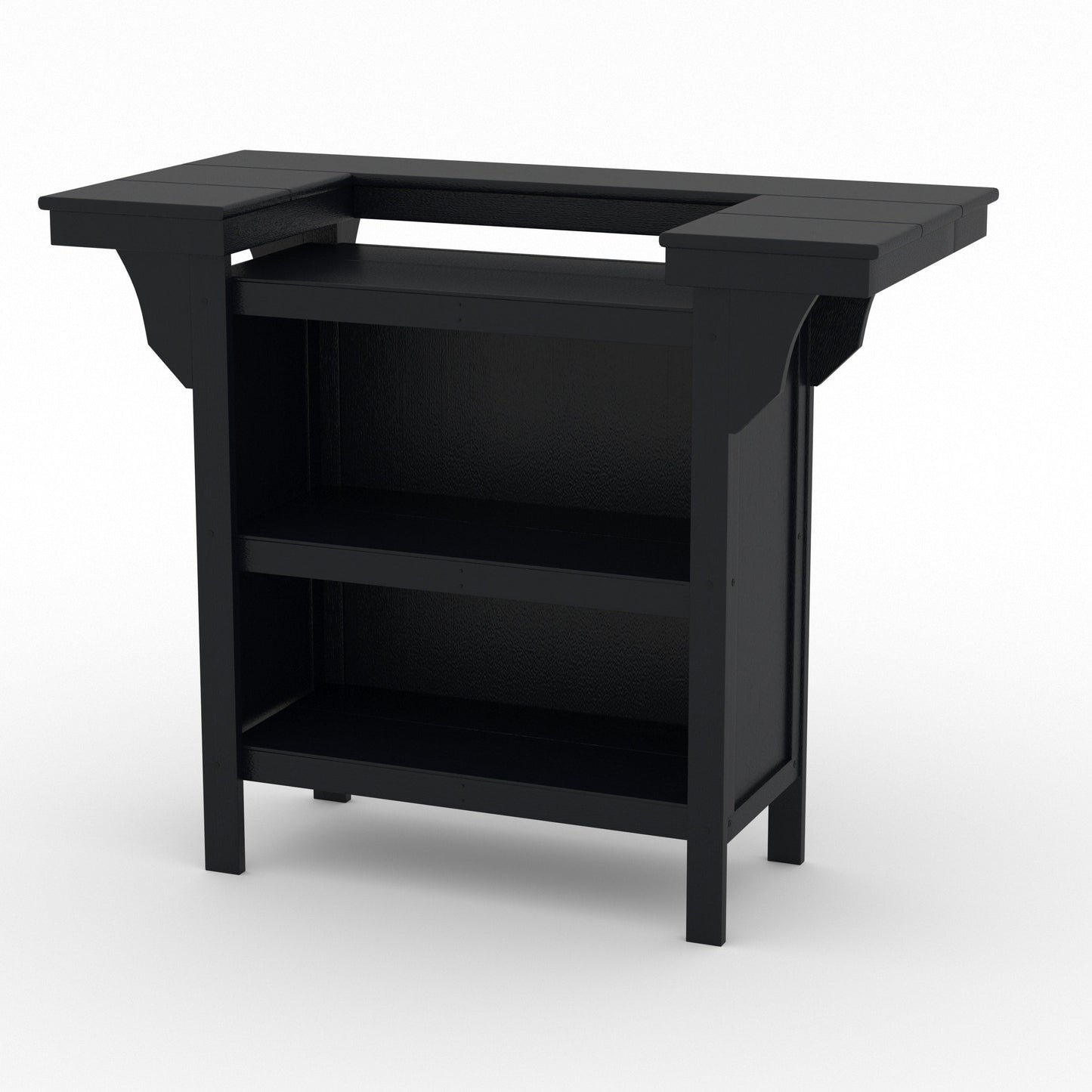 LuXeo Bailey-Cabo Serving Bar Counter, 3-Piece Set