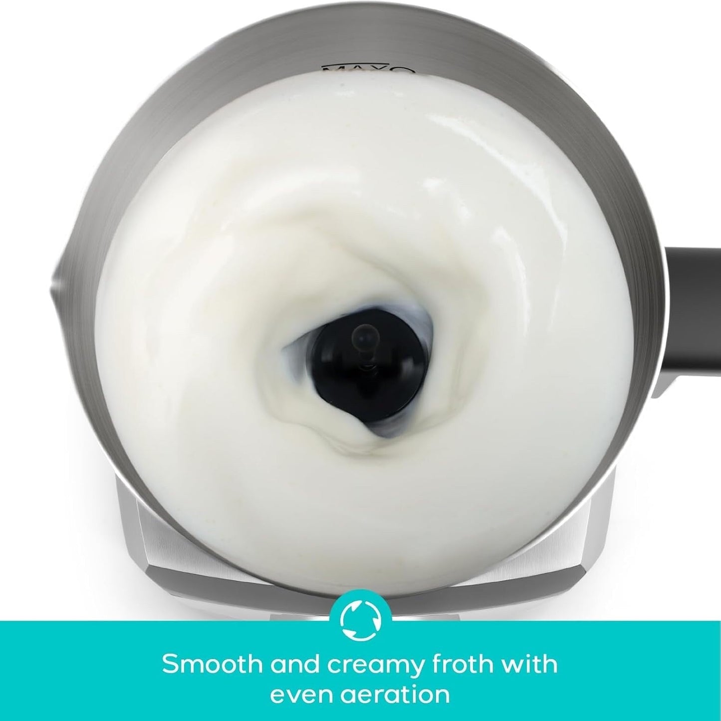 CASABREWS ARTIST Electric Milk Frother 4-in-1 for Hot & Cold - N/A