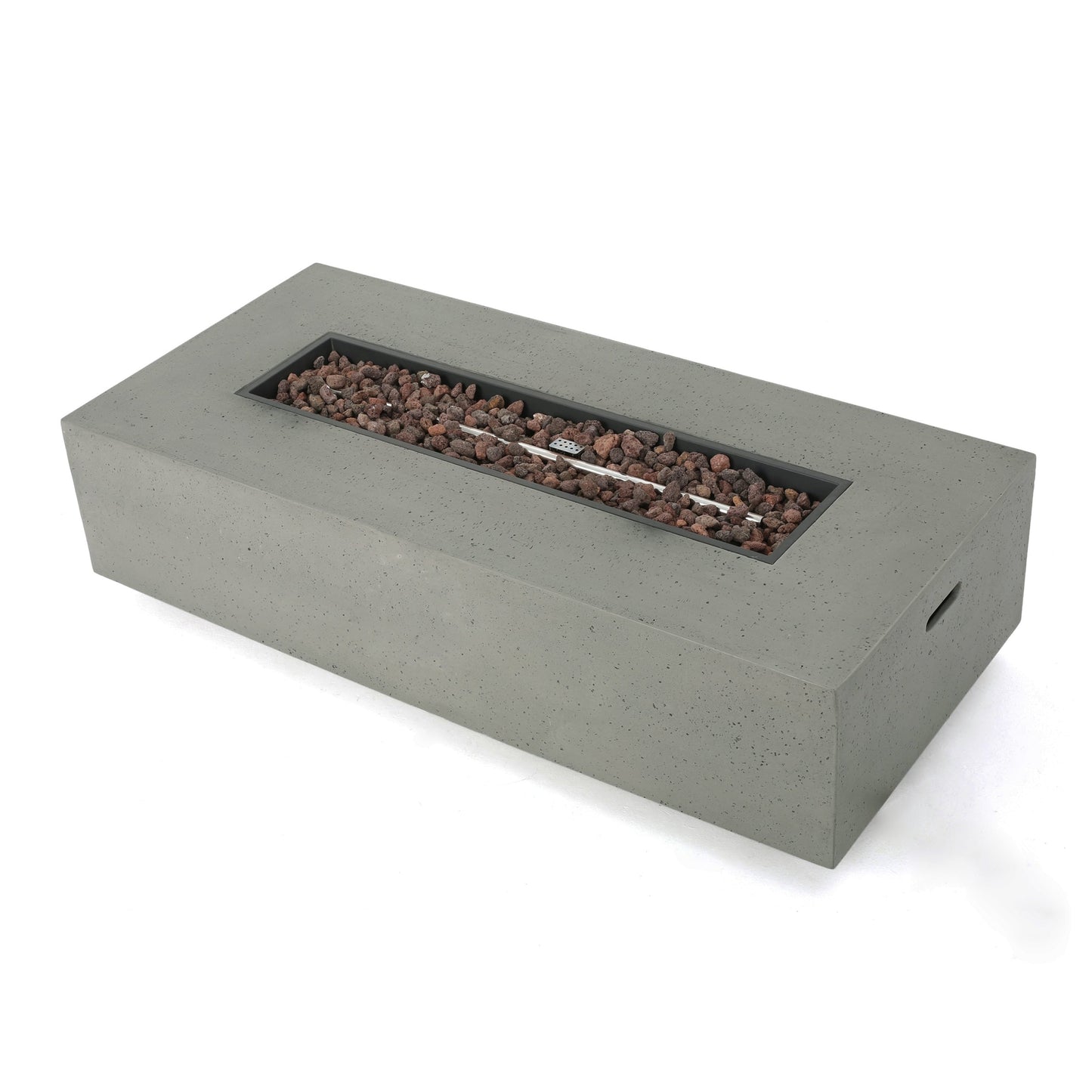 Cape Coral Grey 5-piece Fire Table Patio Chat Set by Christopher Knight Home