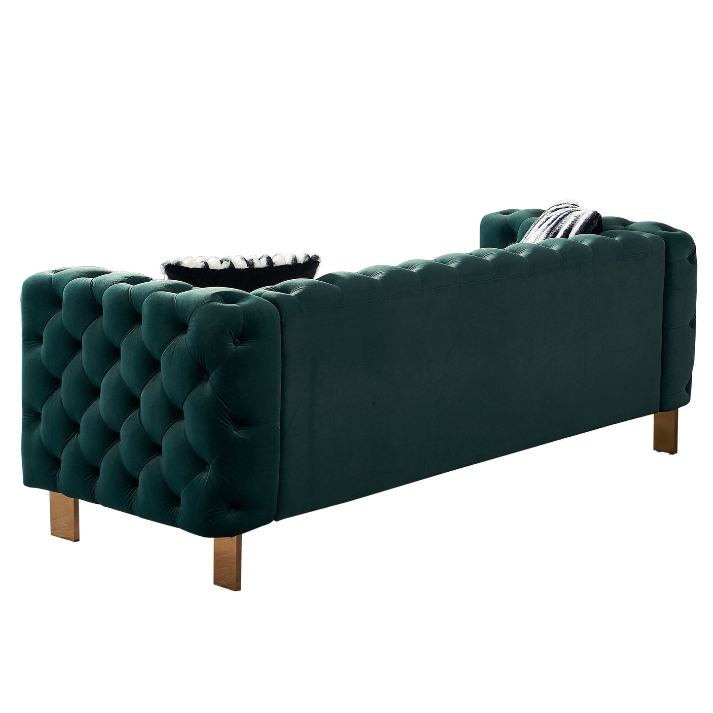 Chesterfield Modern Tufted Velvet Living Room Sofa