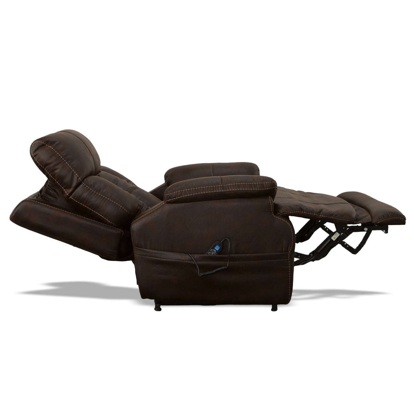 Clive Power Lift Recliner with Power Headrest Lumbar by Flexsteel