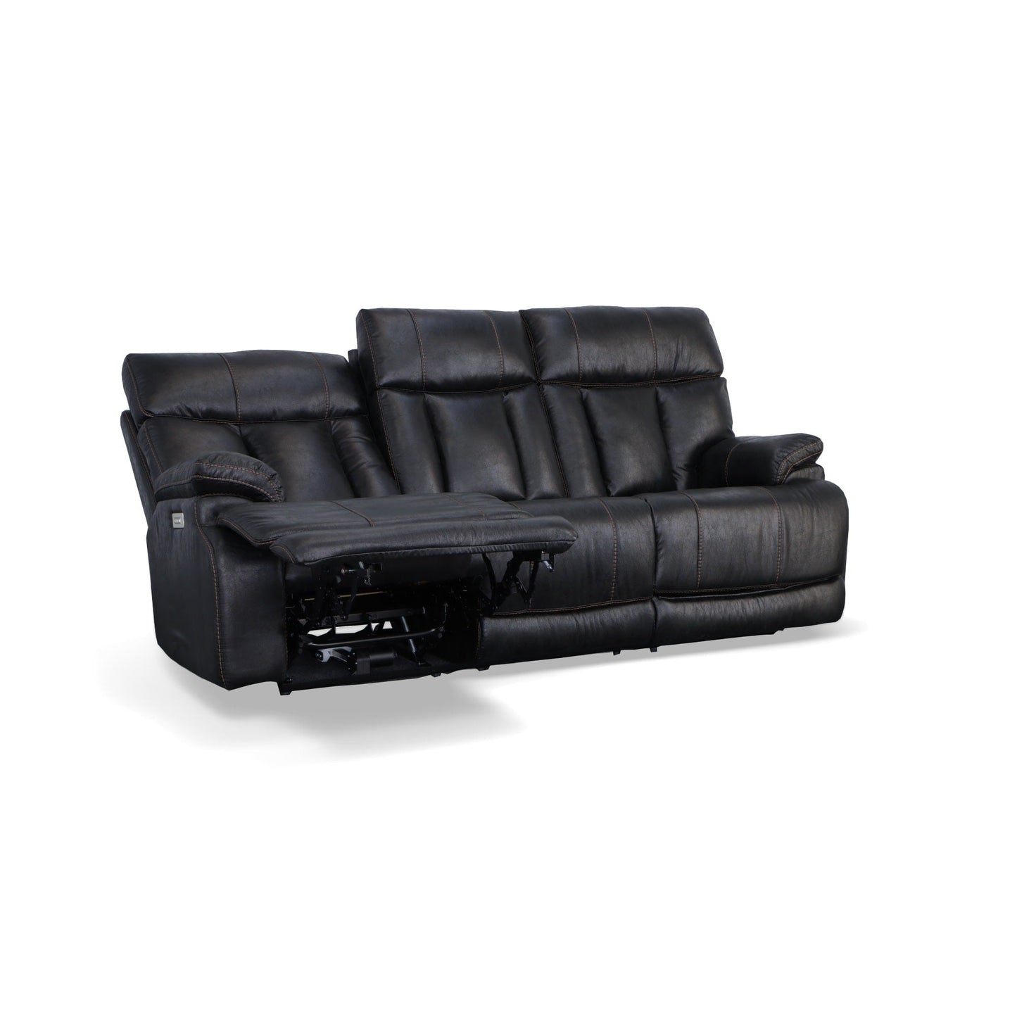 Clive Power Reclining Sofa with Power Headrests & Lumbar by Flexsteel - 88 x 43 x 41