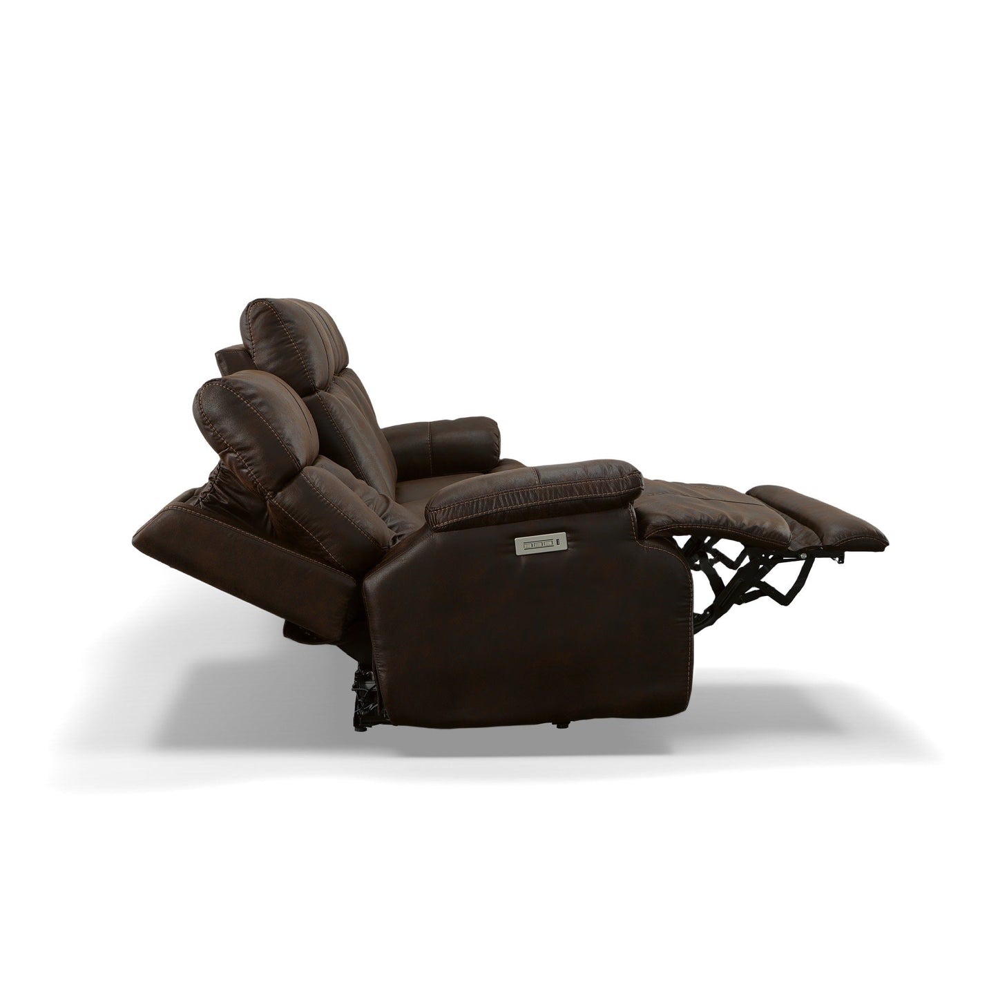 Clive Power Reclining Sofa with Power Headrests & Lumbar by Flexsteel - 88 x 43 x 41