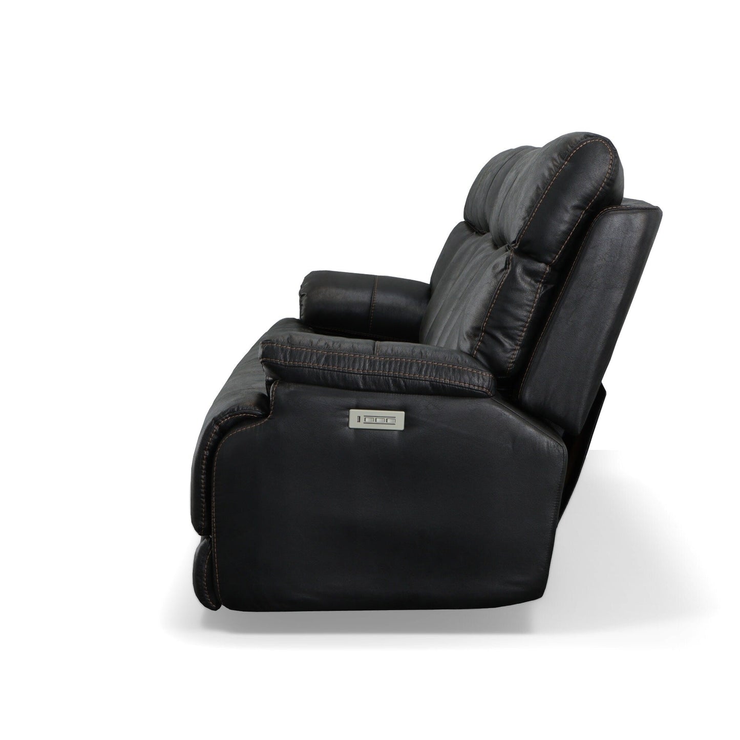 Clive Power Reclining Sofa with Power Headrests & Lumbar by Flexsteel - 88 x 43 x 41