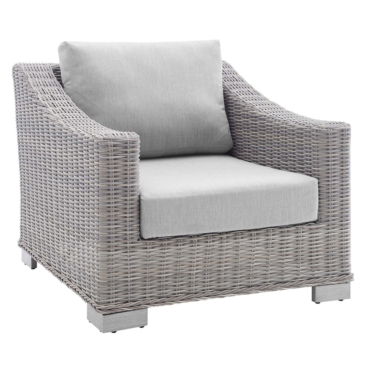 Conway Sunbrella? Outdoor Patio Wicker Rattan 4-Piece Furniture Set