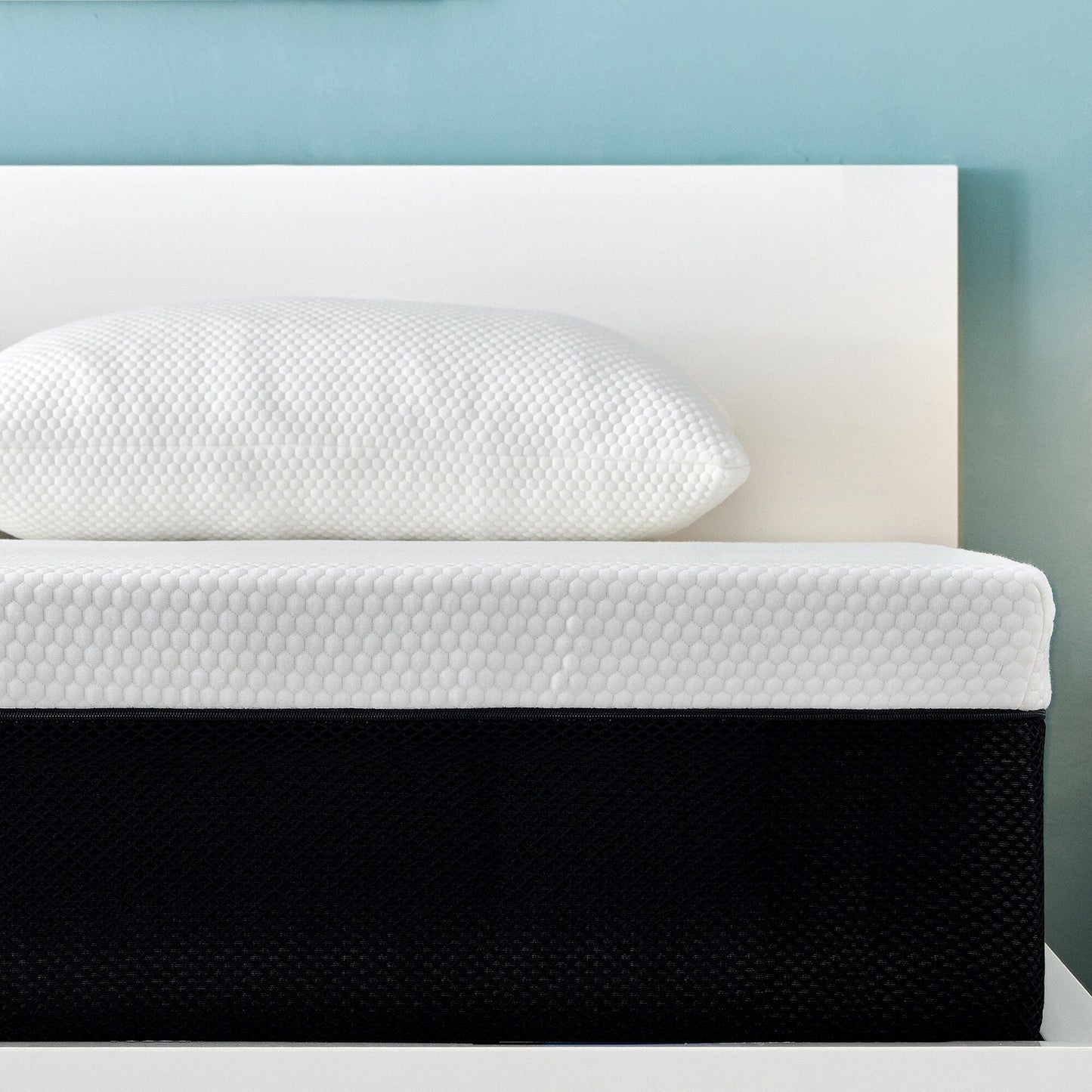 Stiku 10 Size Medium Plush Mattress Gel Memory Foam Bed-in-a-Box,Low Motion Transper