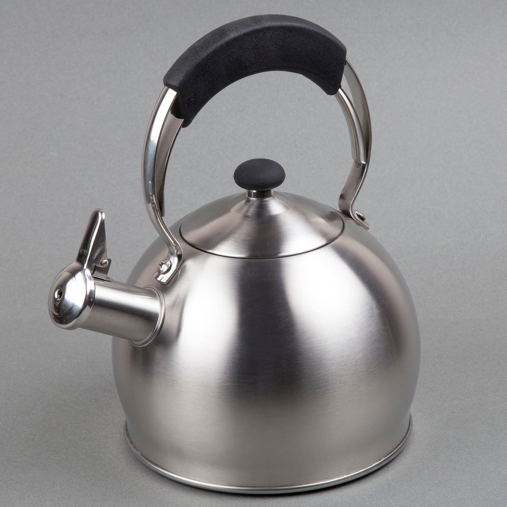 Creative Home Galaxy 2.6 Qt Stainless Steel Whistling Tea Kettle with Aluminum Capsulated Bottom
