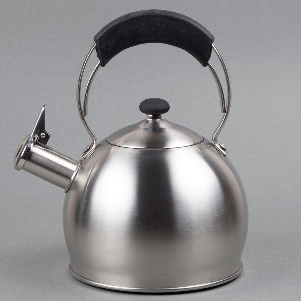 Creative Home Galaxy 2.6 Qt Stainless Steel Whistling Tea Kettle with Aluminum Capsulated Bottom