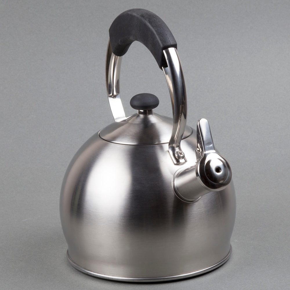 Creative Home Galaxy 2.6 Qt Stainless Steel Whistling Tea Kettle with Aluminum Capsulated Bottom