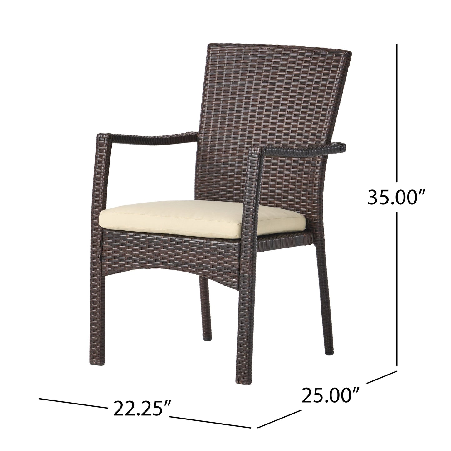 Davenport Outdoor 9 Piece Wood and Wicker Expandable Dining Set by Christopher Knight Home