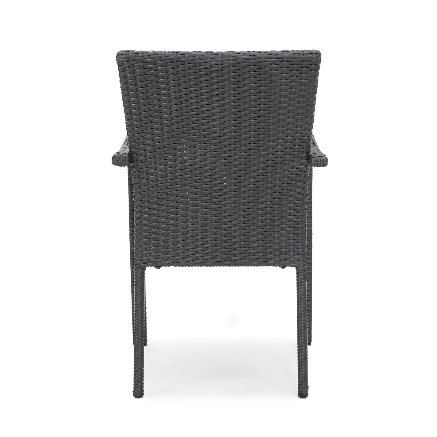 Davenport Outdoor 9 Piece Wood and Wicker Expandable Dining Set by Christopher Knight Home