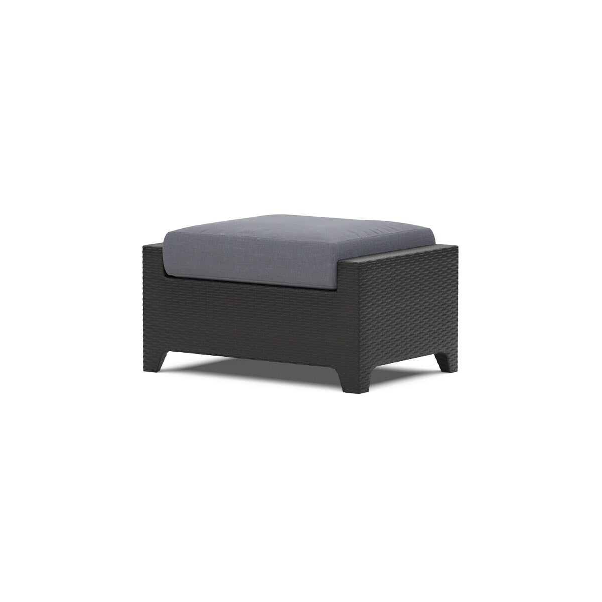 Deco 5 Piece Sunbrella Outdoor Patio Club Chair & Ottoman Set