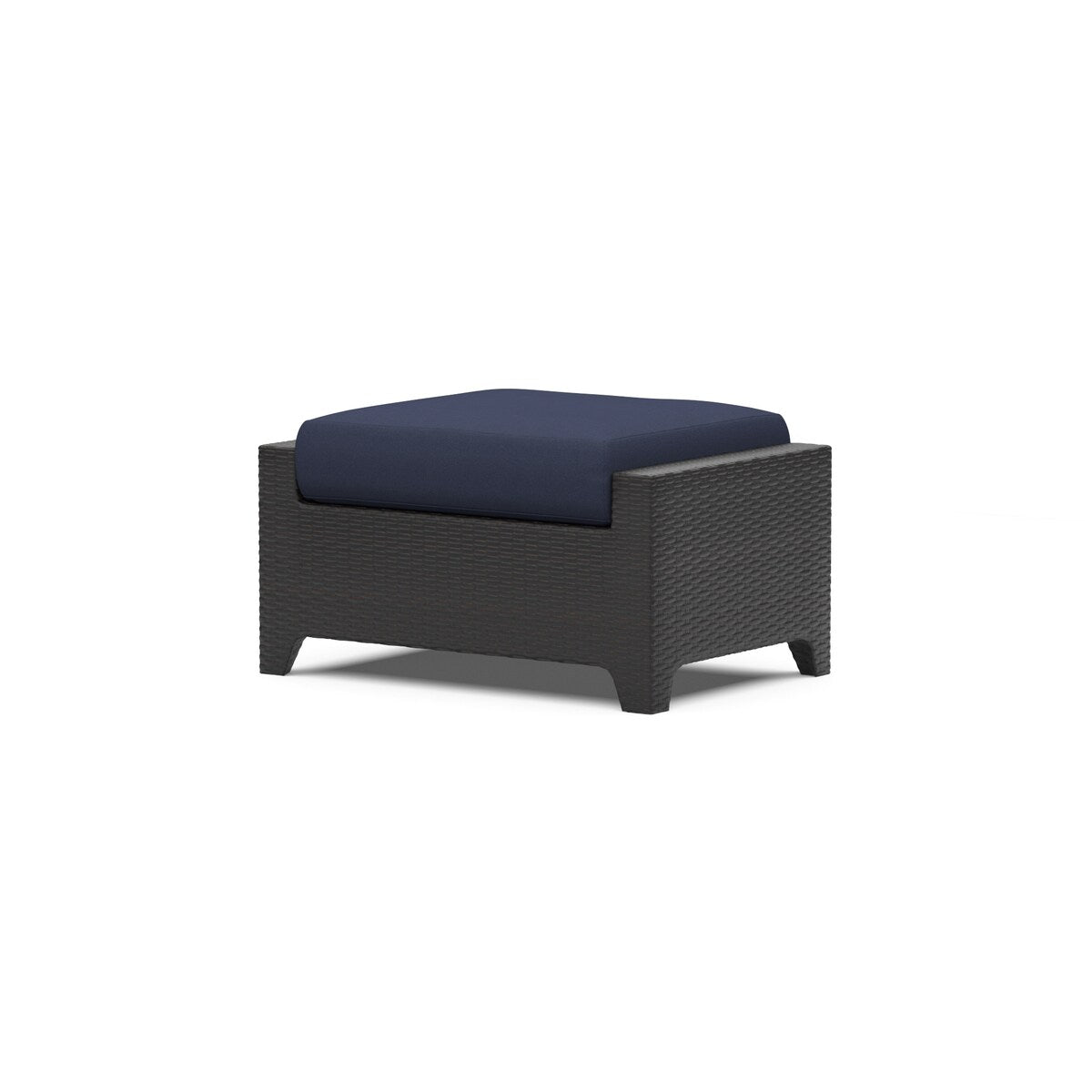 Deco 5 Piece Sunbrella Outdoor Patio Club Chair & Ottoman Set