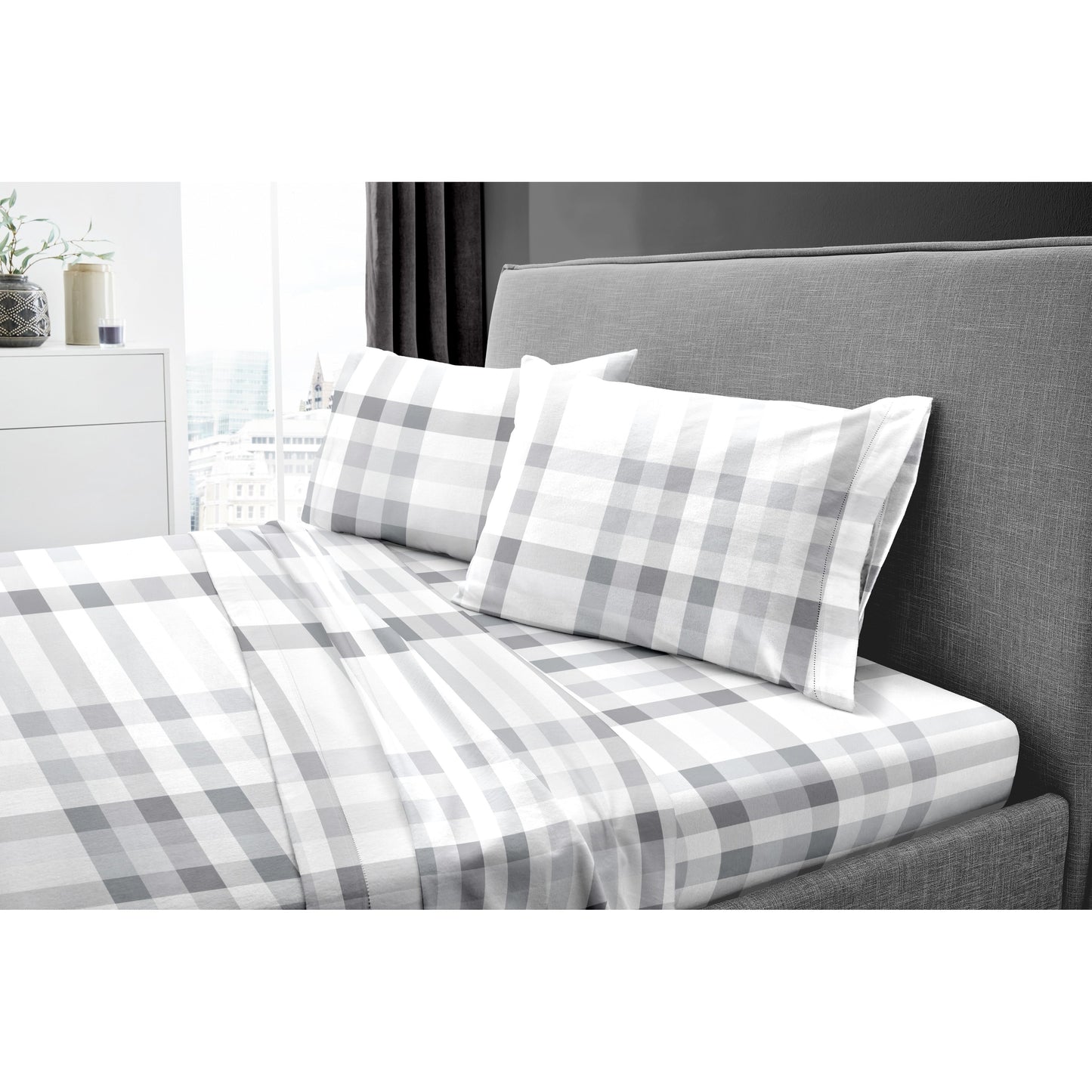 Dormisette Luxury German Flannel 6-Ounce Cotton Bed Sheet Set