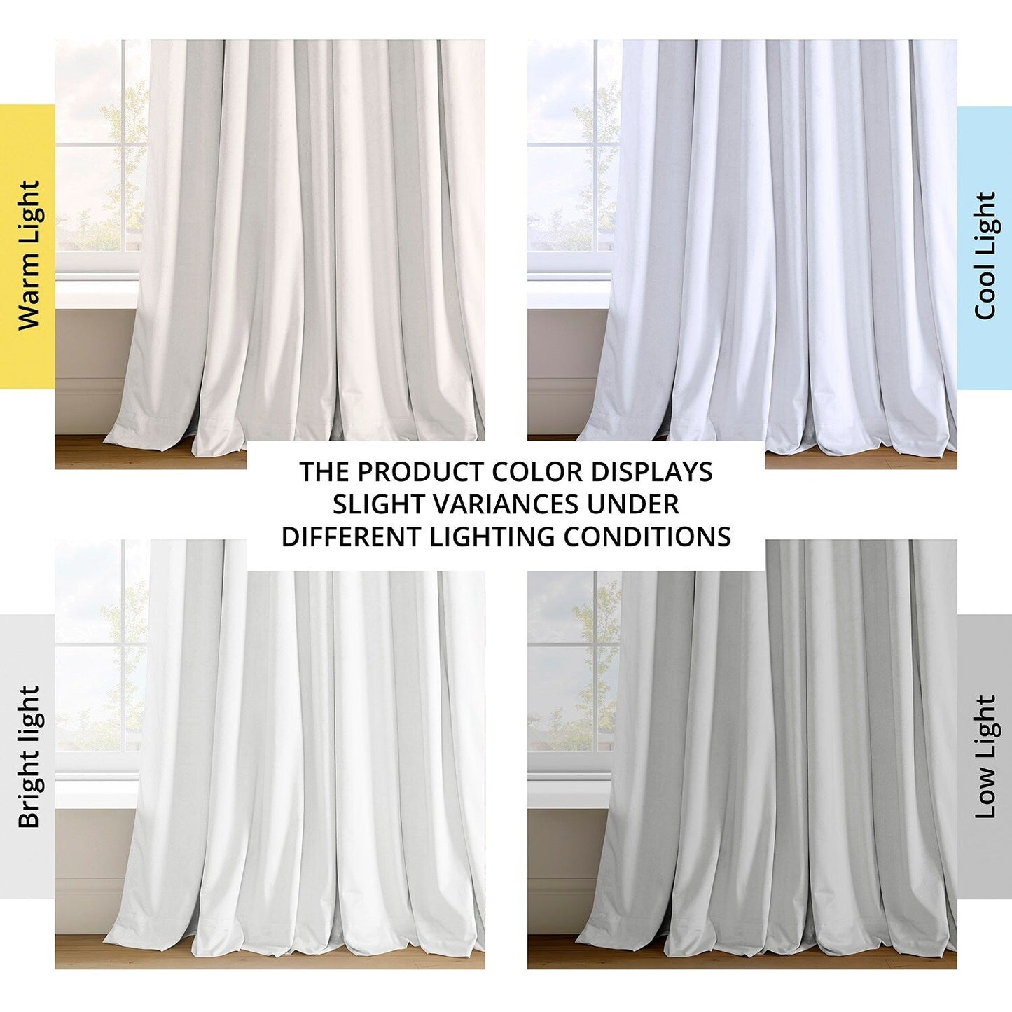 Exclusive Fabrics Signature Blackout Velvet Curtain (1 Panel)