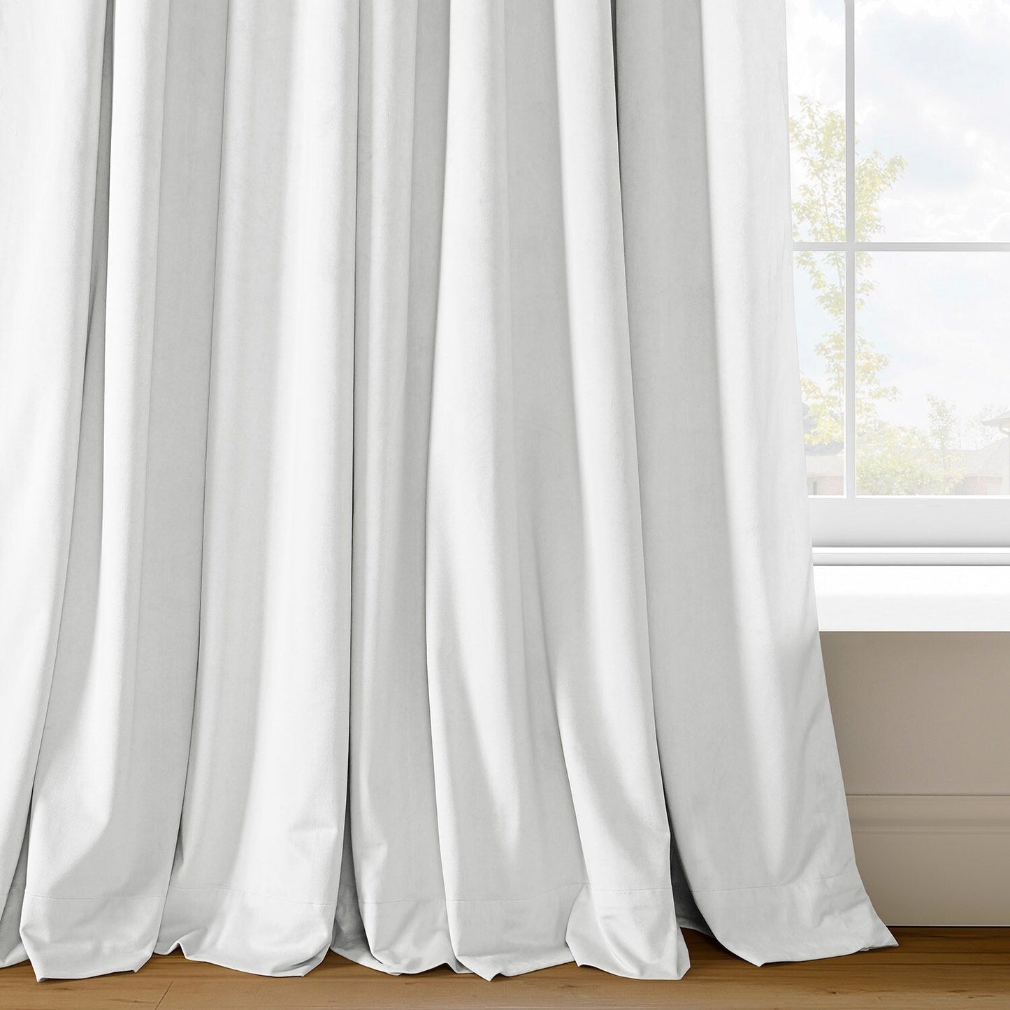 Exclusive Fabrics Signature Blackout Velvet Curtain (1 Panel)