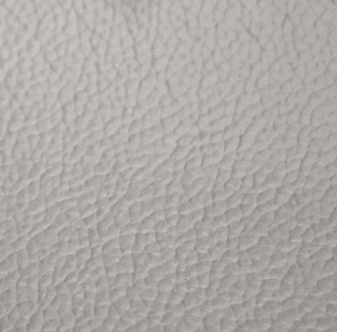 Chaise Toulon en cuir gris clair