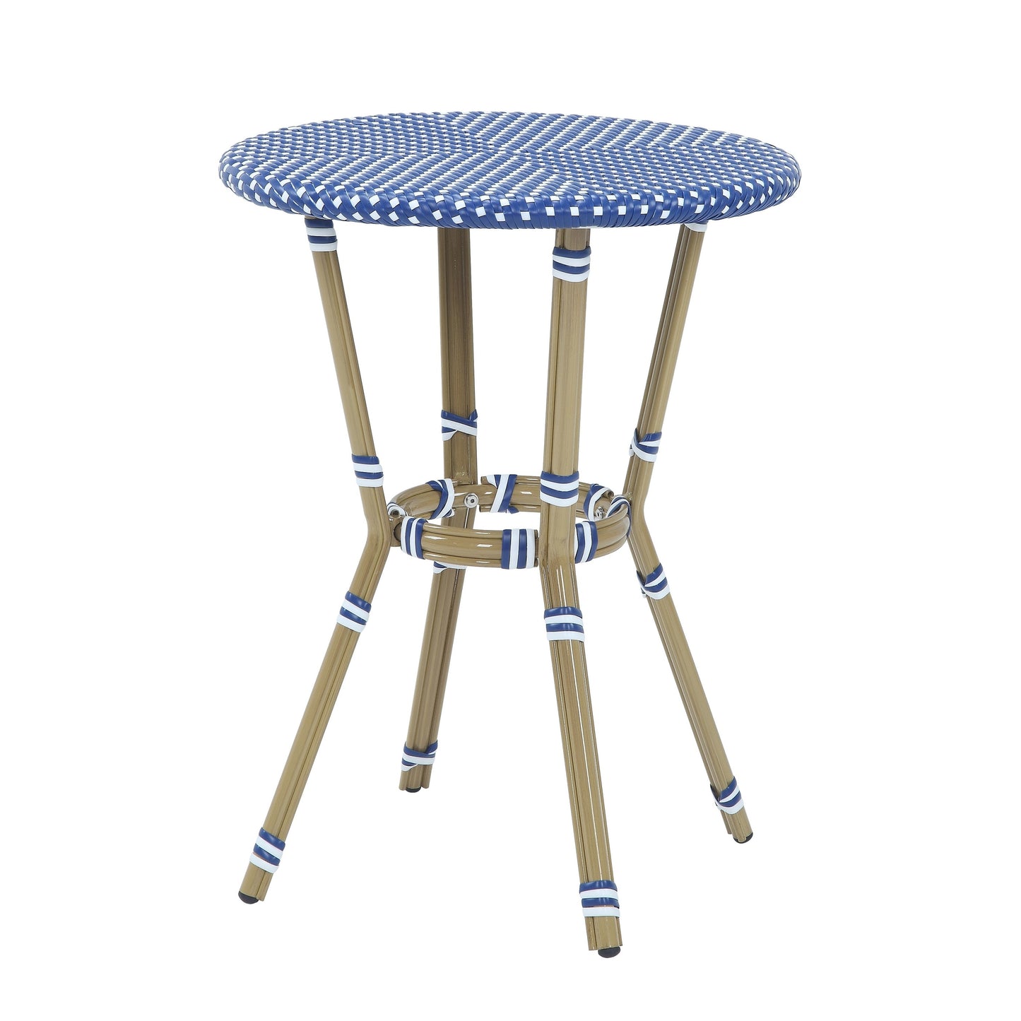 Courtnie French Country 3-Piece Aluminum Outdoor Bistro Set by Furniture of America