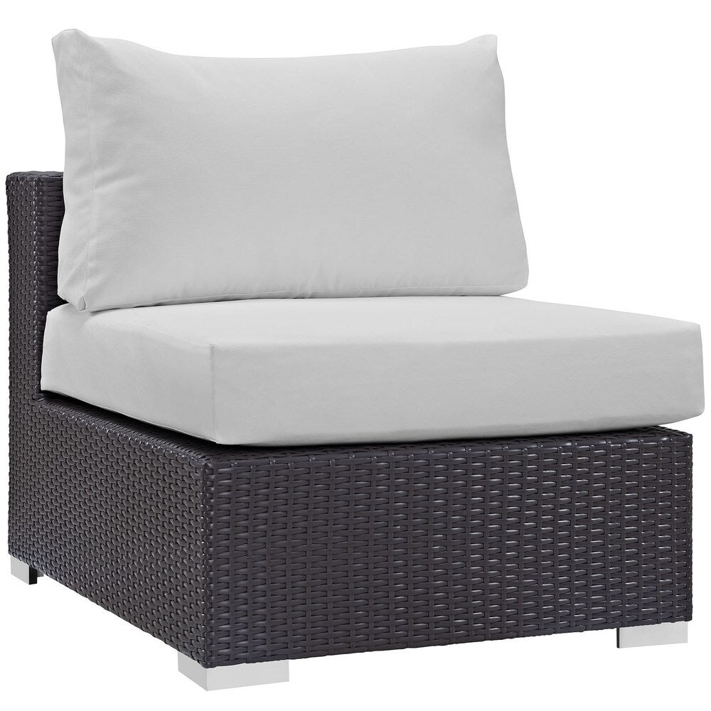 Bocabec Synthetic Rattan Outdoor Patio Sectional Set (7 Piece Set) by Havenside Home
