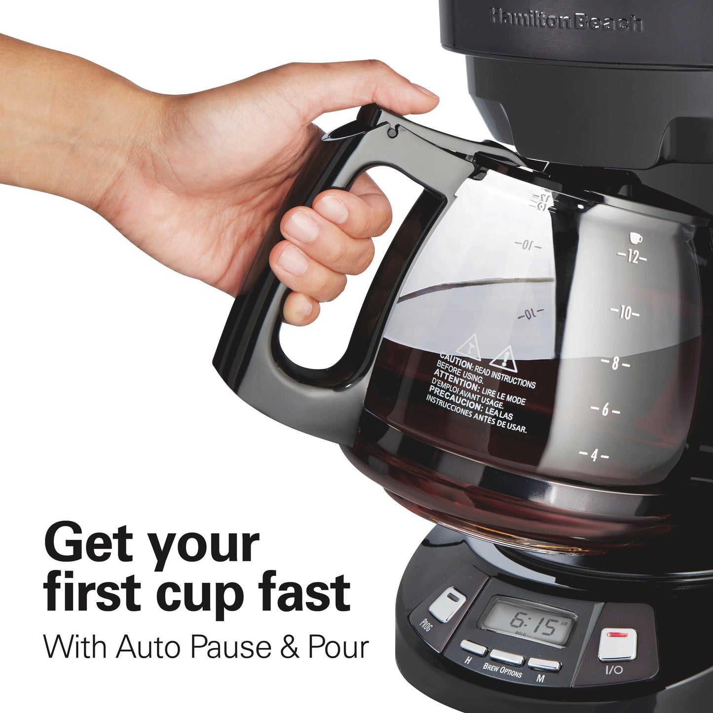 Hamilton Beach 12 Cup Programmable Coffee Maker