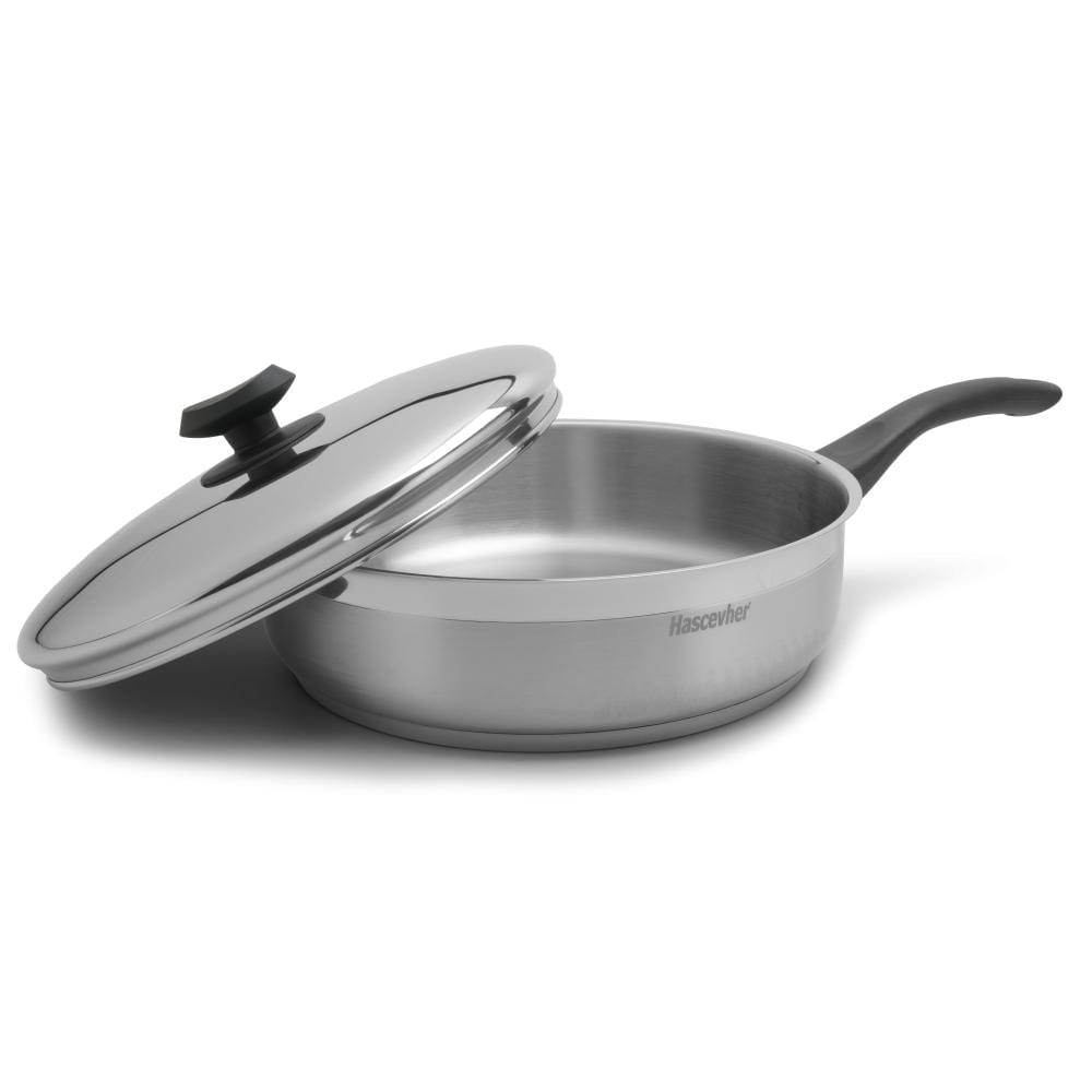 Hascevher Surme Stainless Steel Frying Pan - Induction Compatible