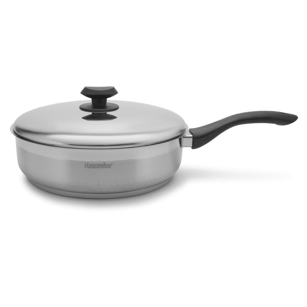 Hascevher Surme Stainless Steel Frying Pan - Induction Compatible