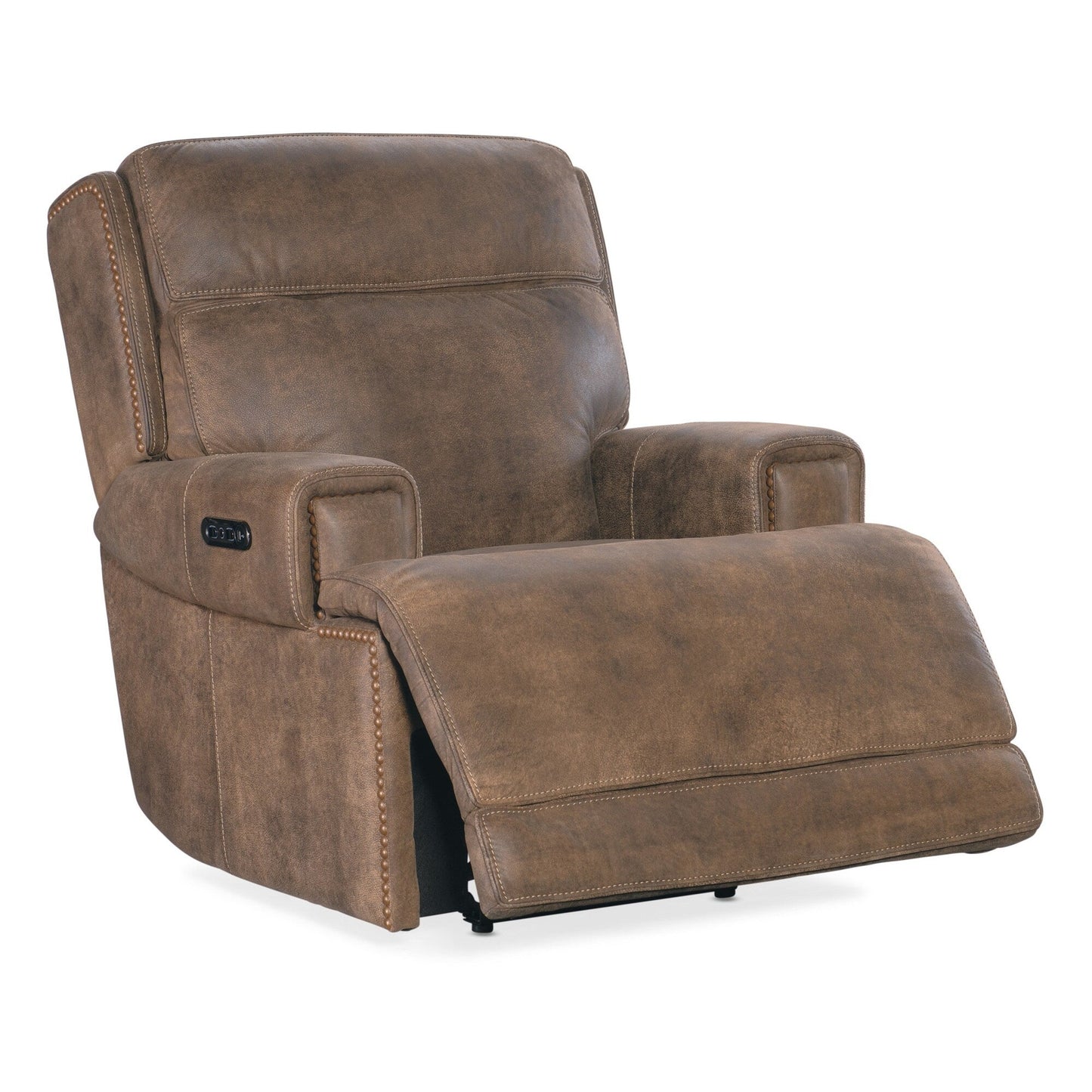 Hooker Furniture SS762-PHZ1 Wheeler 39 Wide Leather Recliner Chair