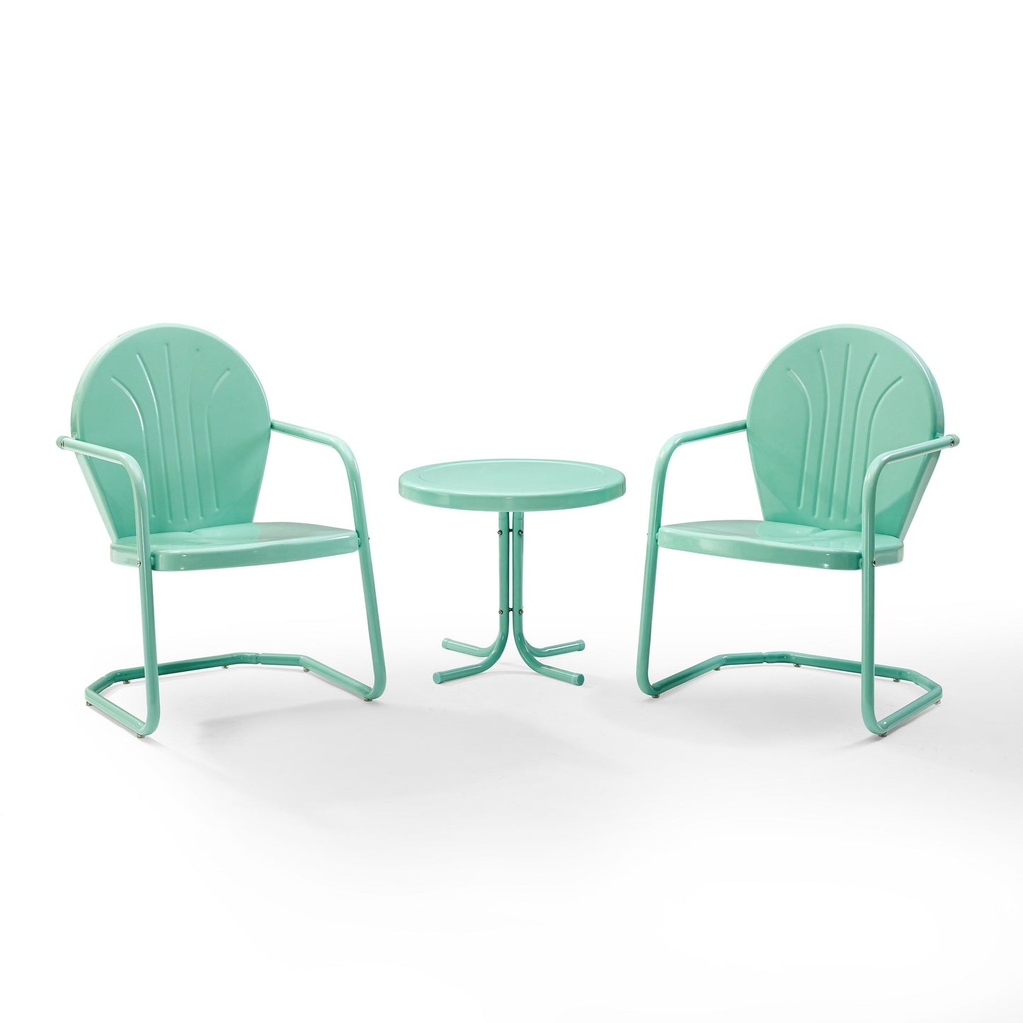 Crosley Griffith 3-piece Metal Outdoor Conversation Set