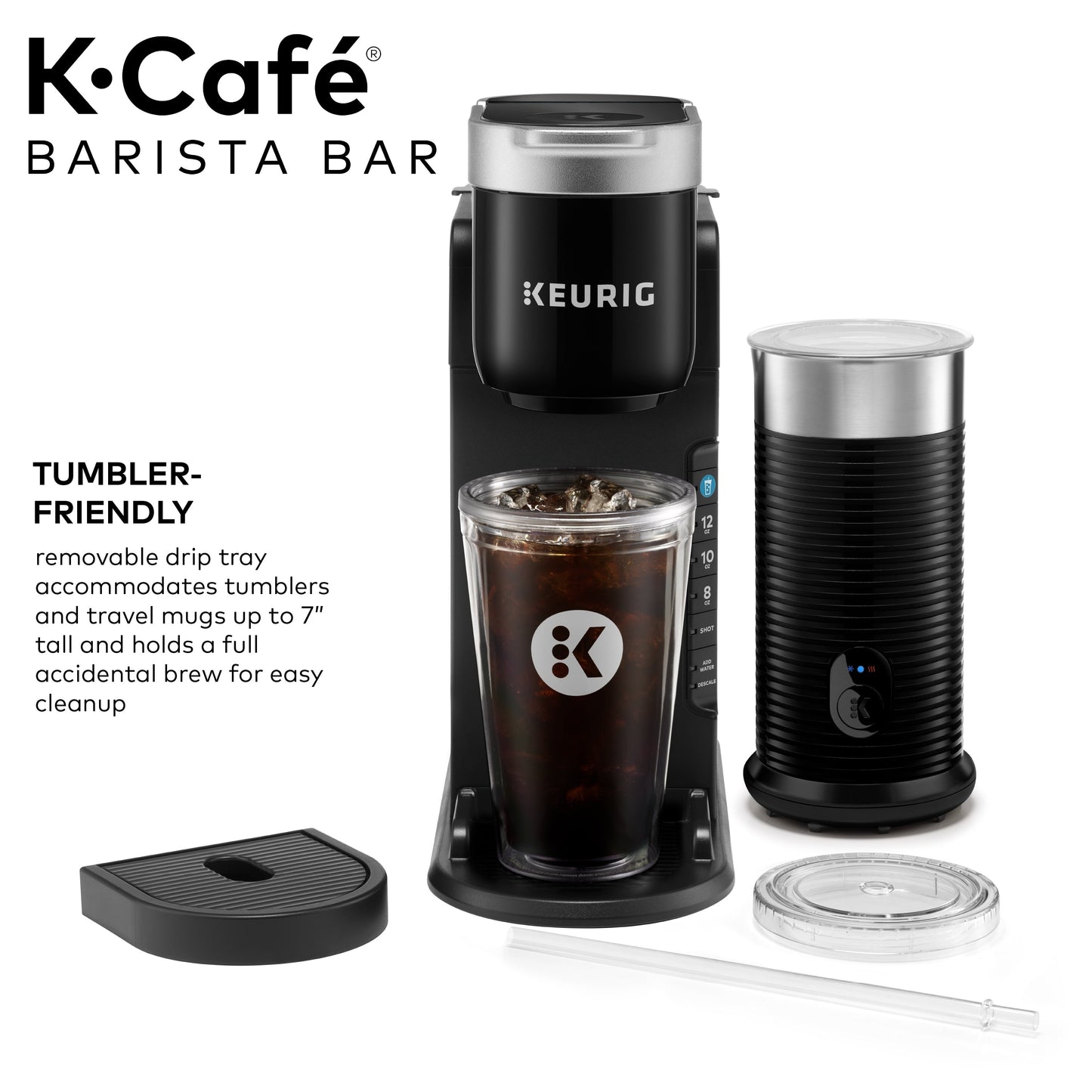Keurig® K-Café Barista Bar Single Serve Coffee Maker and Frother