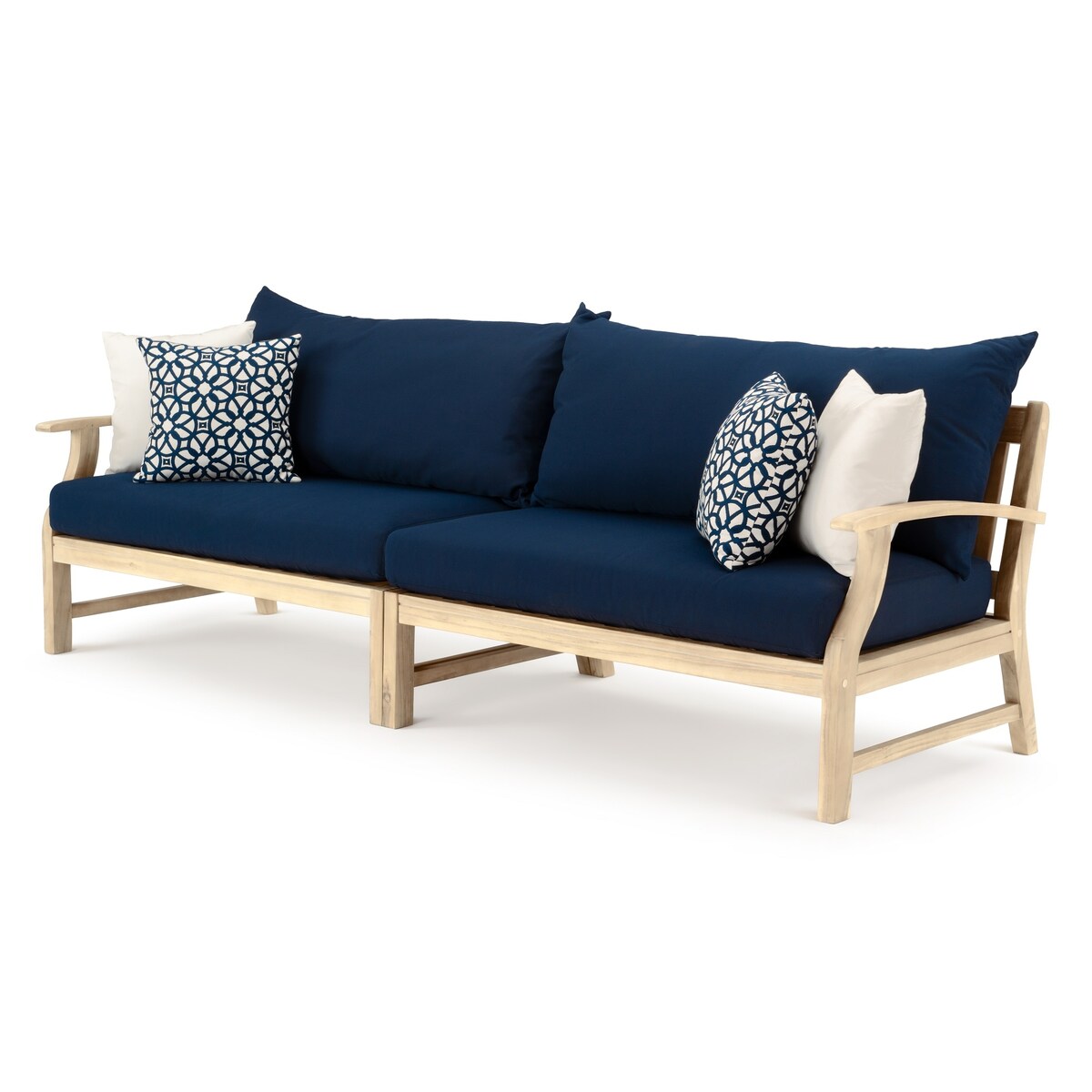 Kooper 8 Piece Sunbrella Outdoor Patio Sofa & Club Chair Set