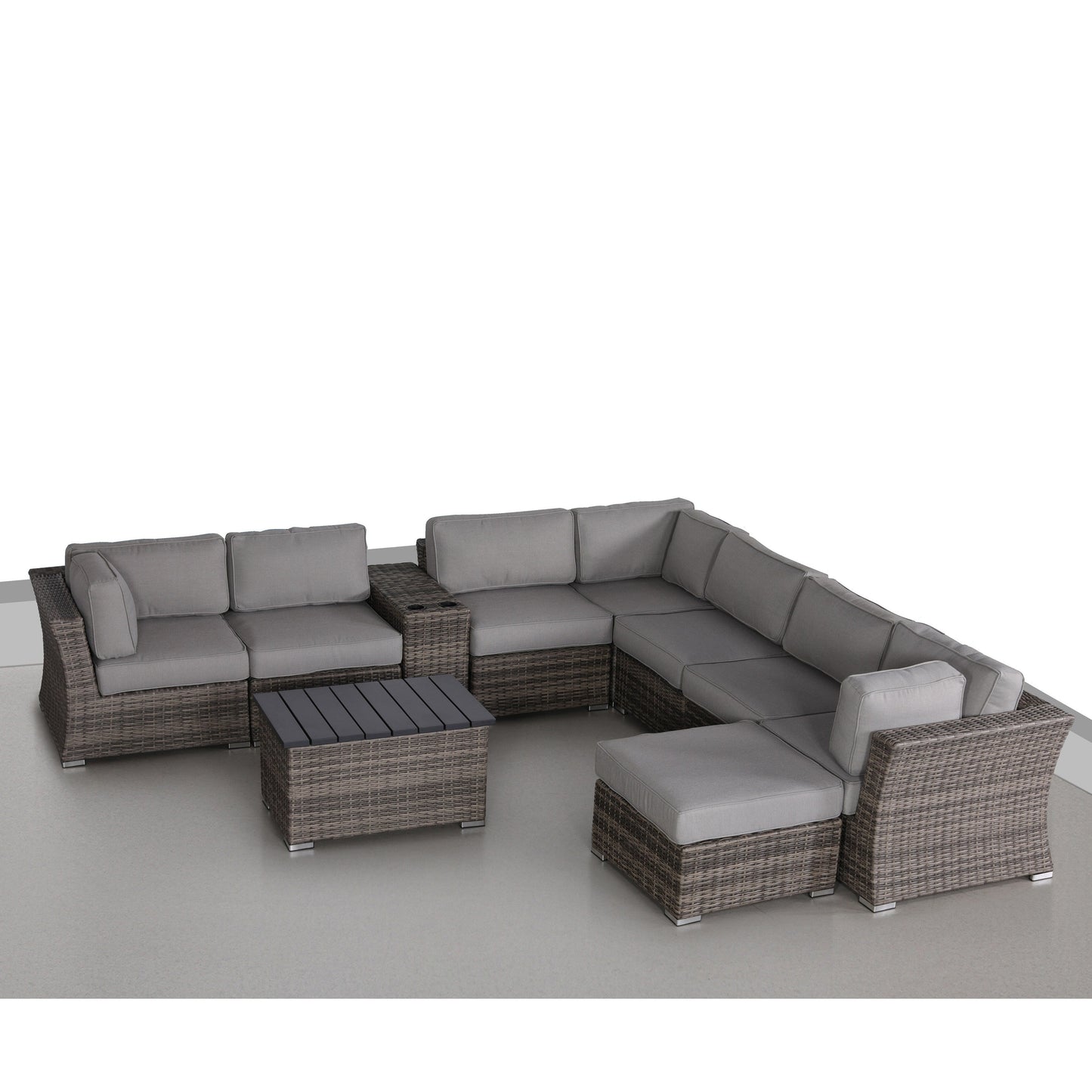 LSI 10 Piece Sectional Seating Group