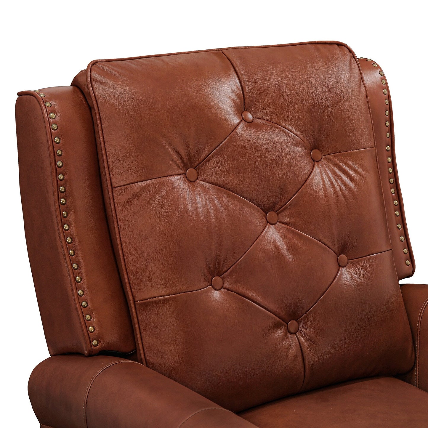 LUE BONA Leather Recliner Chair Accent Chairs for Living Room Set of 2