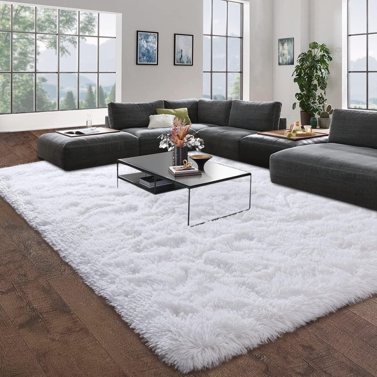 Large Size Home Decor Carpet Washable Nursery Area Rug - 8' x 10'