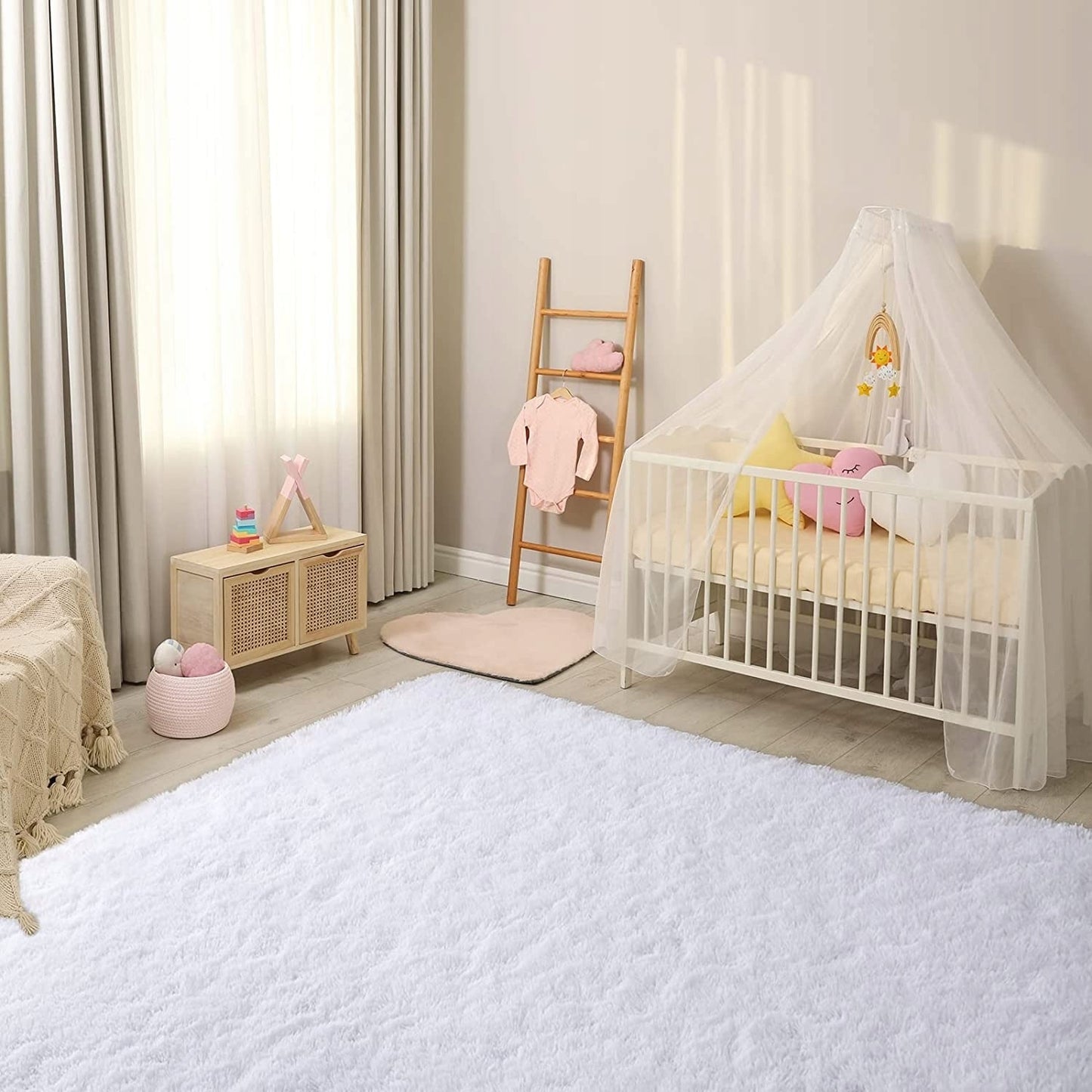 Large Size Home Decor Carpet Washable Nursery Area Rug - 8' x 10'