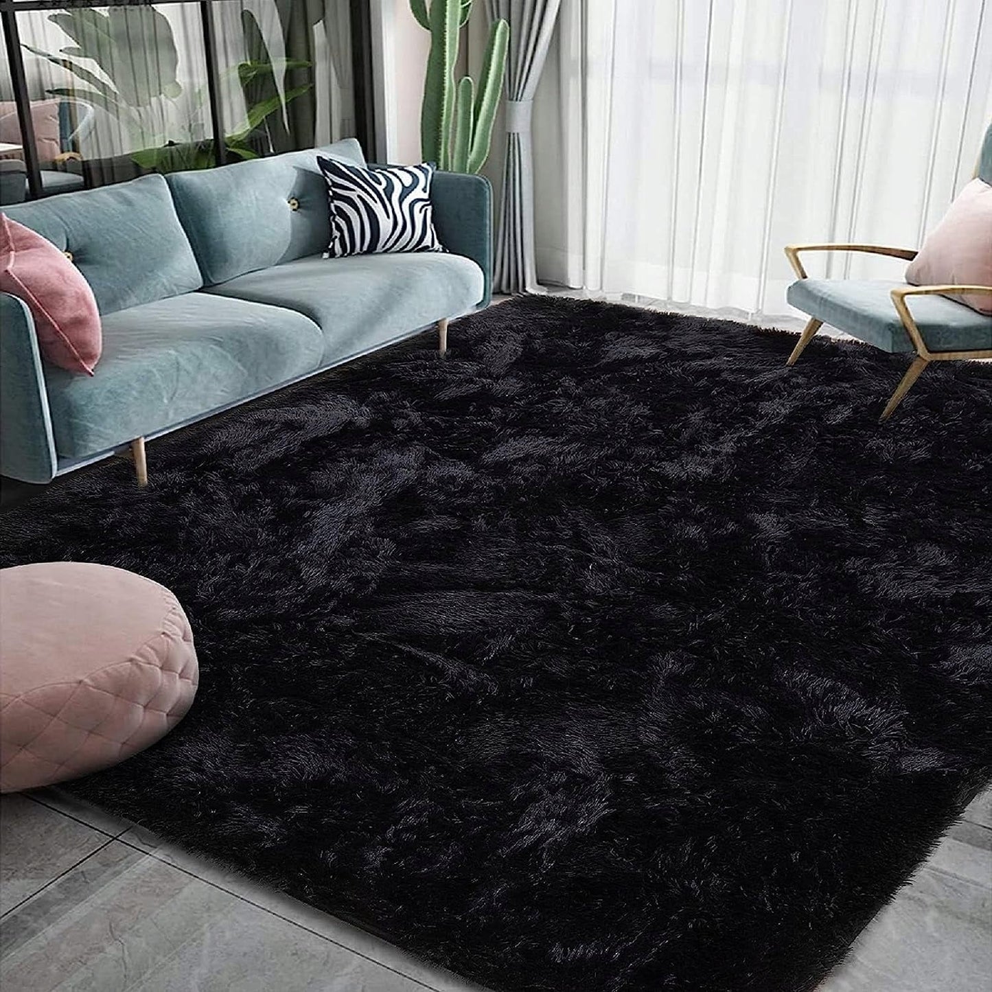 Large Size Home Decor Carpet Washable Nursery Area Rug - 8' x 10'